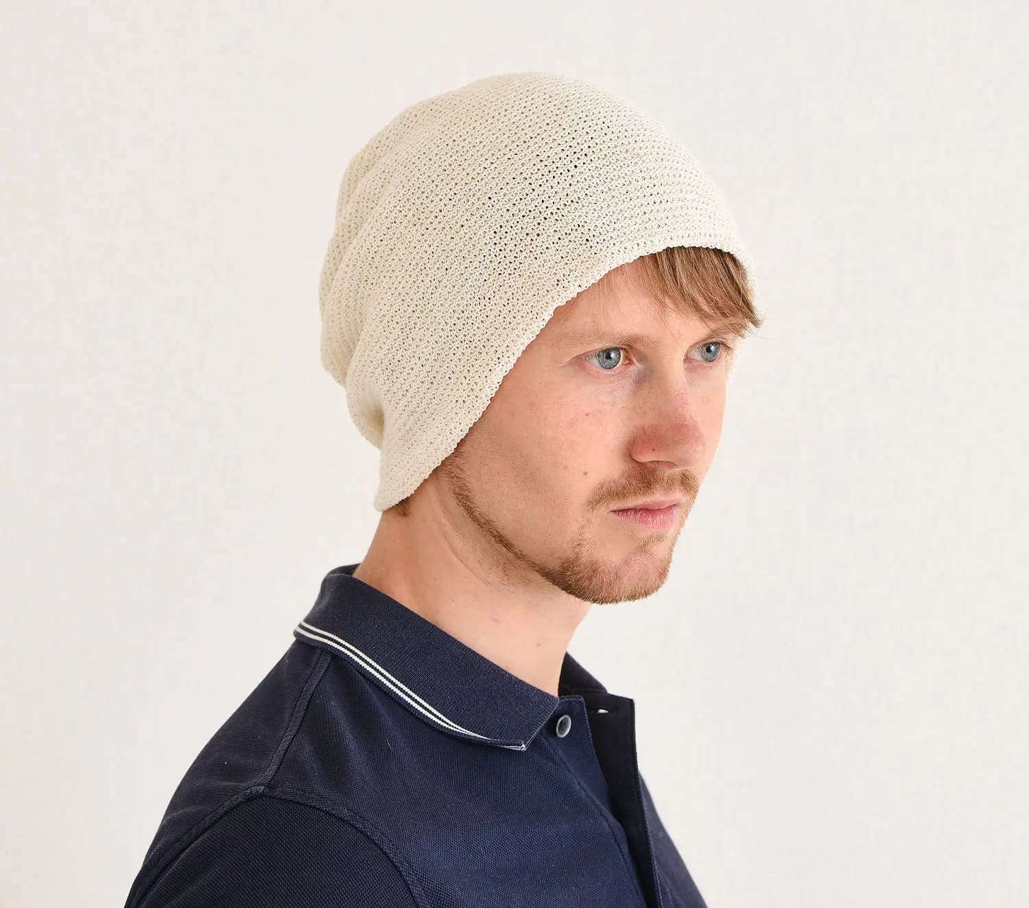 Summer Slouchy Mesh Beanie, Stretchy Baggy Beanie, Slouch Cap, All Season Hat, Womens Winter Beanie, Mens Casual Slouchie Beanie - image 4