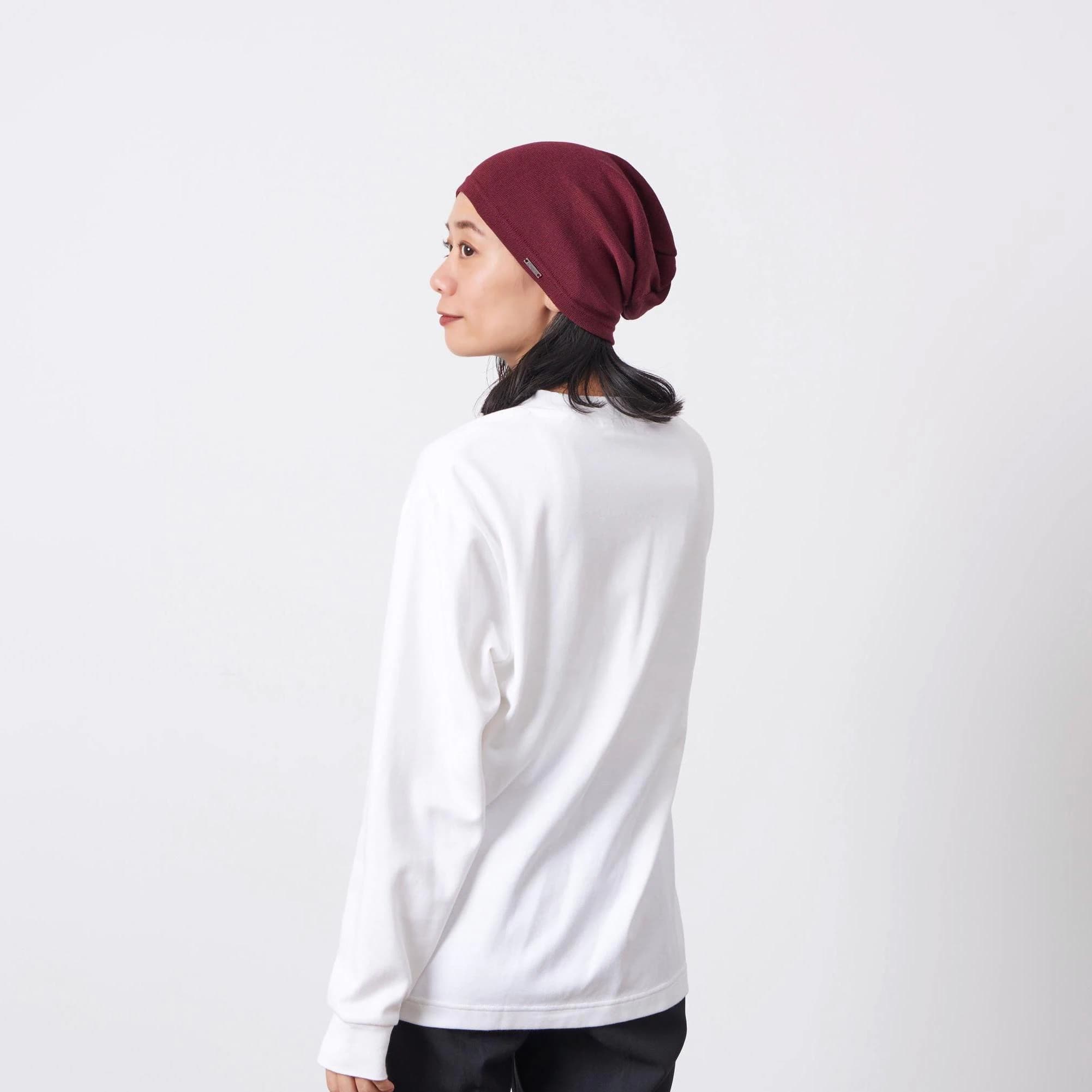 Sports Slouchy Beanie, Cotton Blend Outlast Ribbed Running Beanie All Season