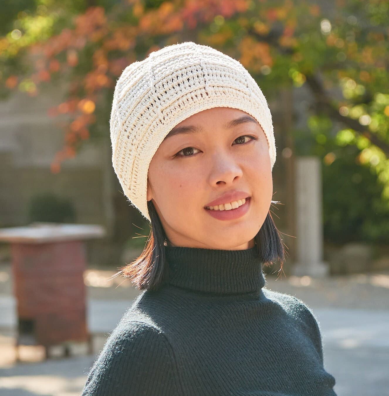 Summer Beanie, Hand Made Crochet Hat, Slouchy Knit for Men & Women, Women's Summer Hat, Hipster Beanie, Chemo Hat - image 5