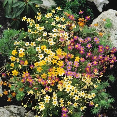 False Baby Stars Mix Flower Seeds (Leptosiphon Hybrida) 200+ Seeds - image 3
