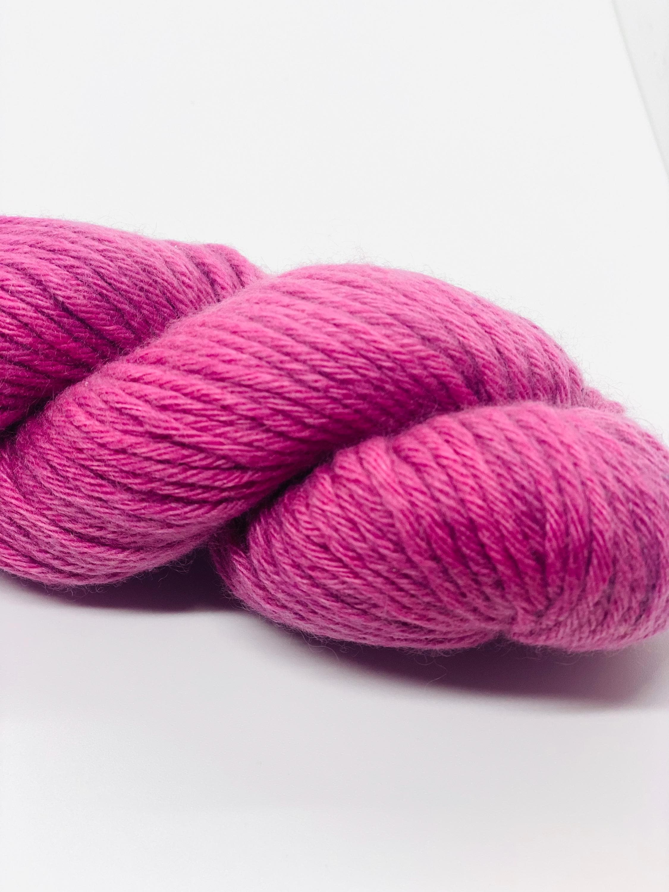Jade Sapphire 6-ply Cashmere Yarn: #68 Raspberry Mousse - image 2