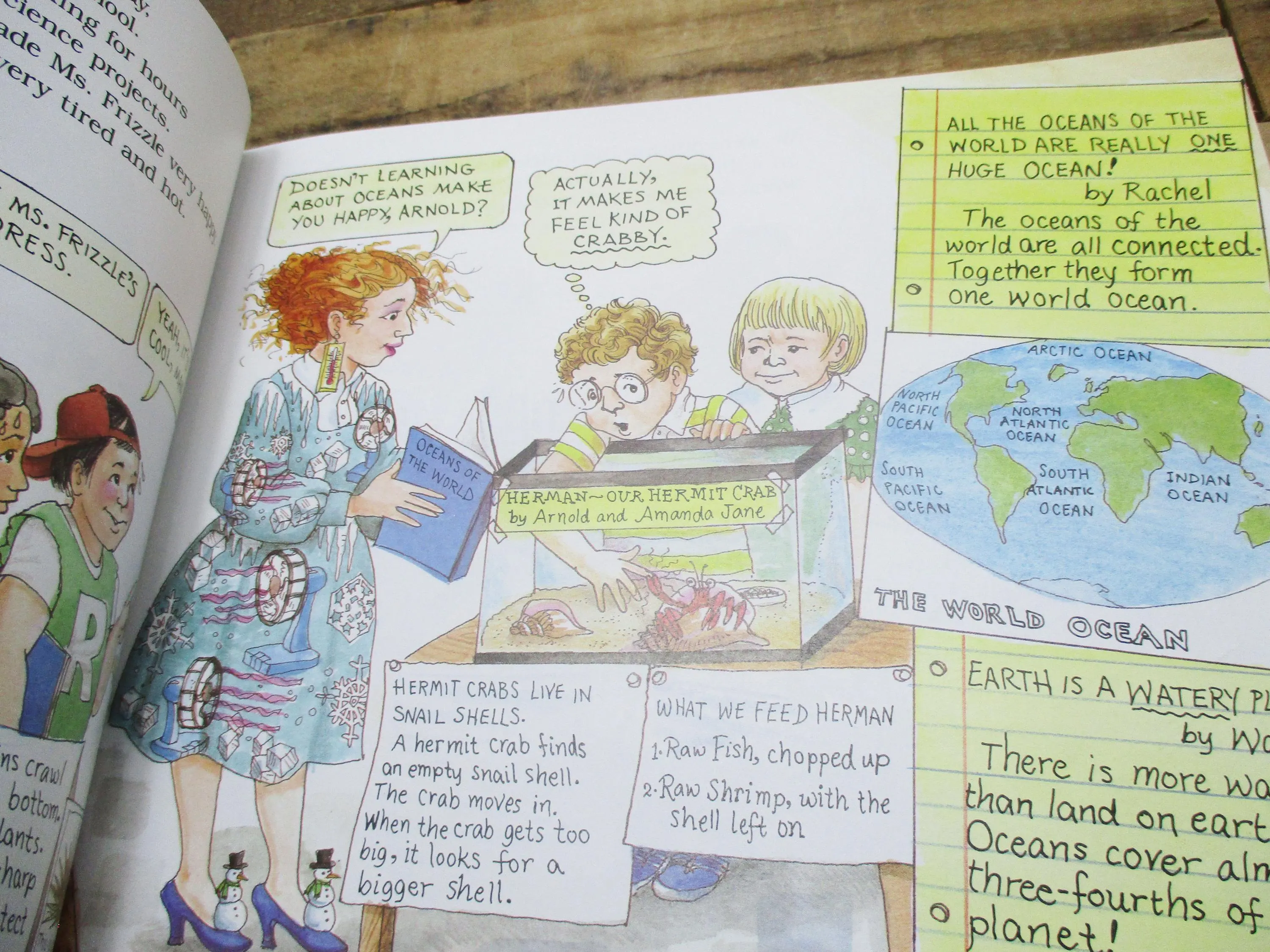 TWO 1990s Magic School Bus Books - 'On the Ocean Floor' and 'At The Waterworks' - image 5