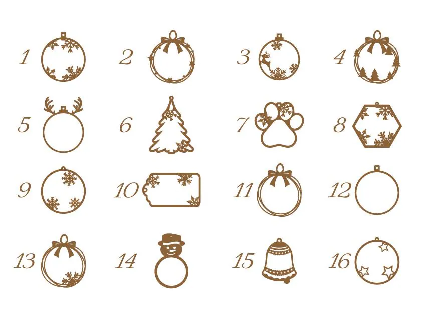 Personalized Christmas Bauble: Laser Cut Snowflake Ornament - image 3
