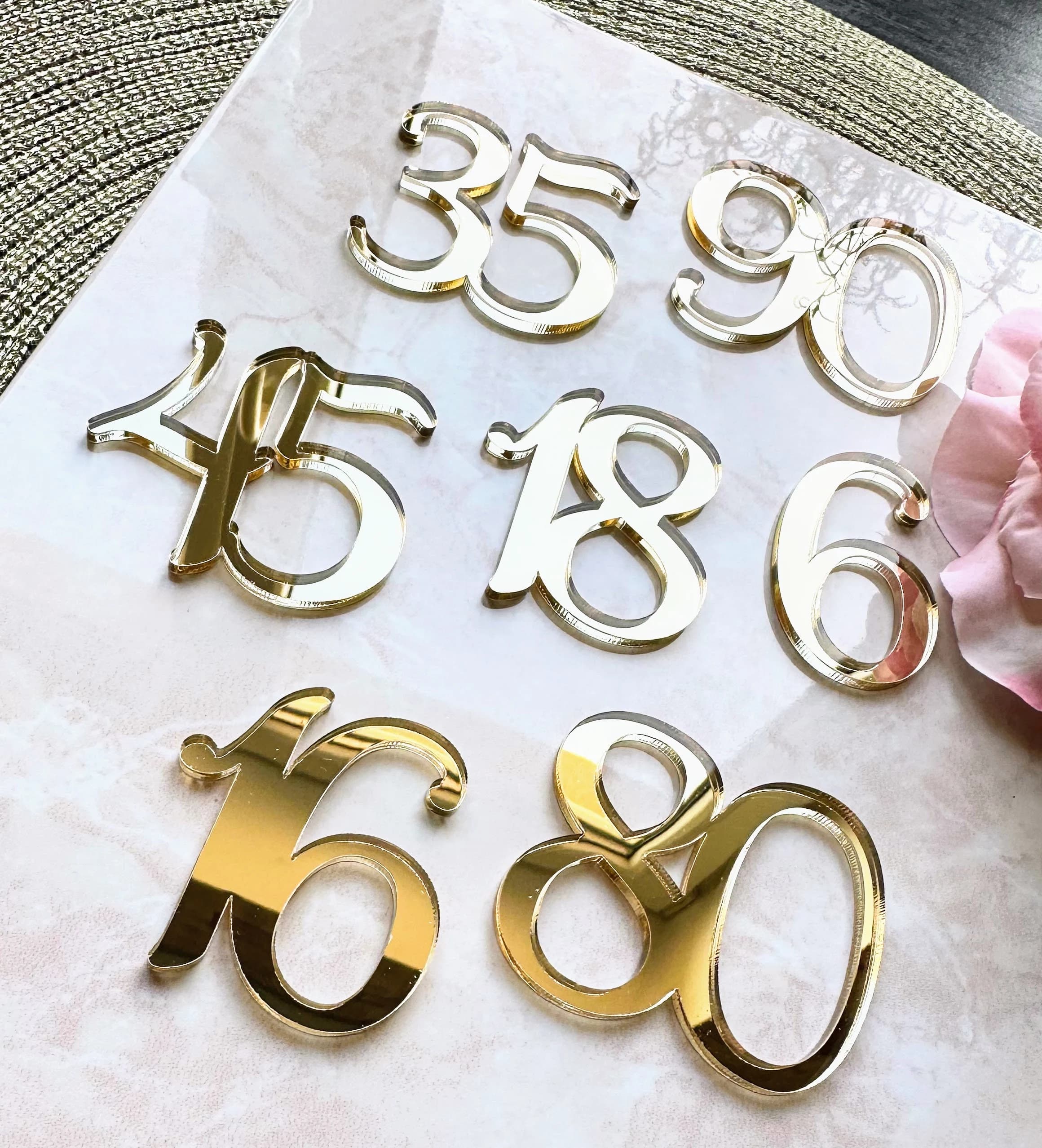 Craft Numbers Craft Lasercut Wood numbers Wedding numbers Wood Wedding Acrylic Numbers Wedding Table Numbers Crafts Modern Party Decor - image 3