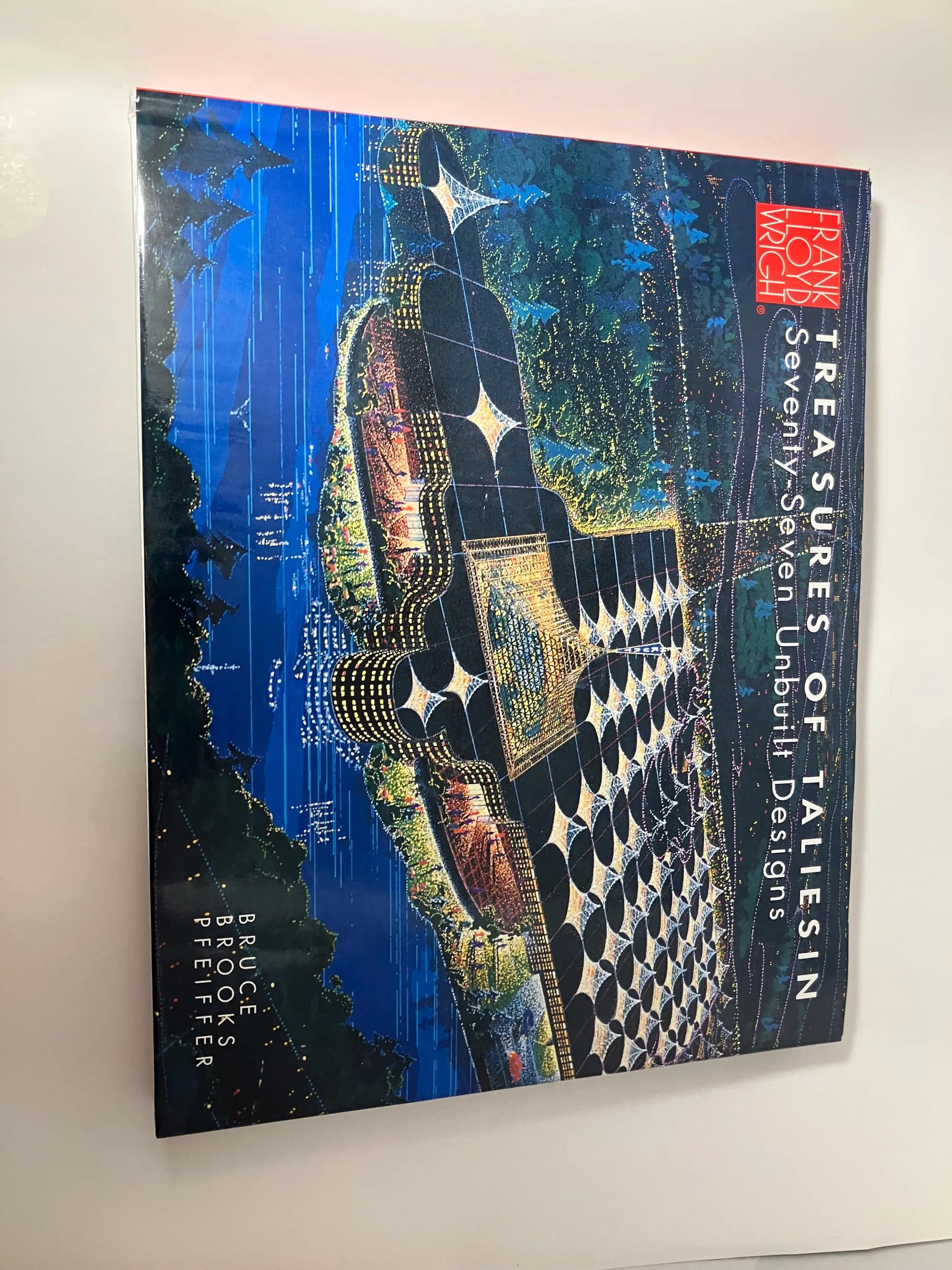 Frank Lloyd Wright's Treasures of Taliesin Book, Second Edition, Collectible Book, Vintage Book, Antique Book, Early 1900s Book