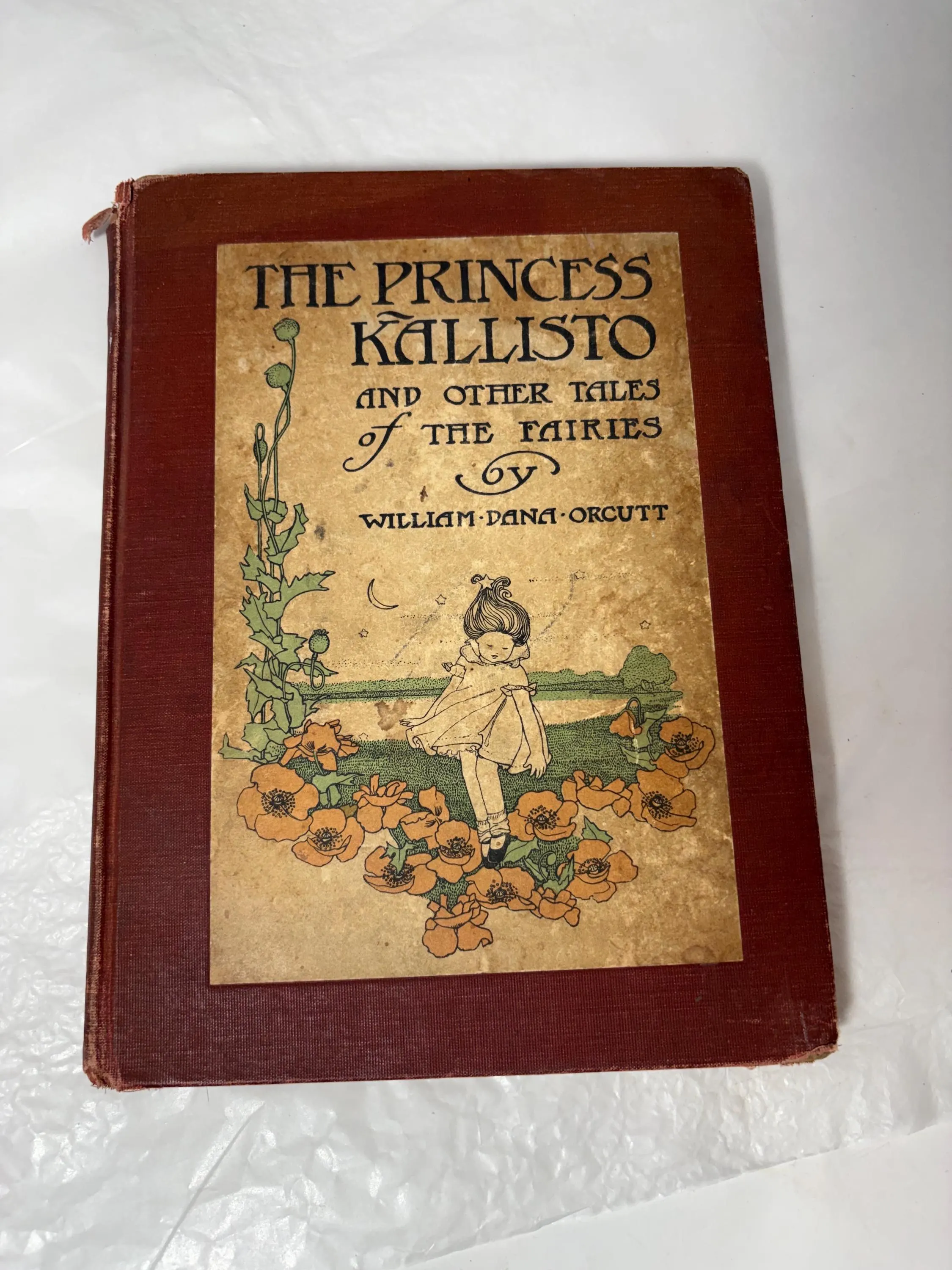Vintage The Princess Kallisto Fairy Tales Book, William Dana Orcutt, illustrated children’s classic, antique hardcover, early 1900s gift