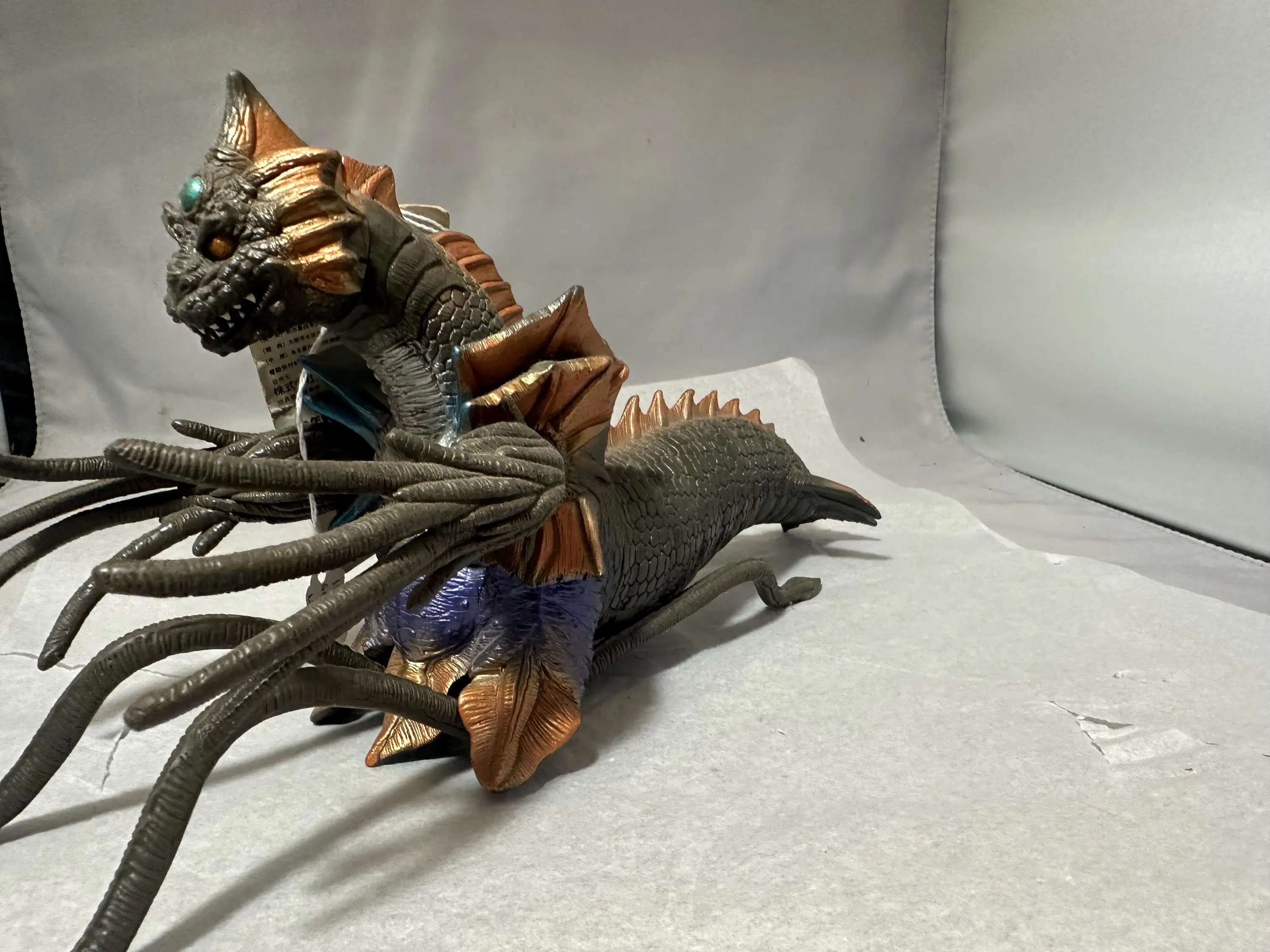 Goddokaishin Monster Yamato Takeru 1994, Soft Vinyl Collectible, Japanese Kaiju Figure, 90s Movie Toy, Gift for Collectors