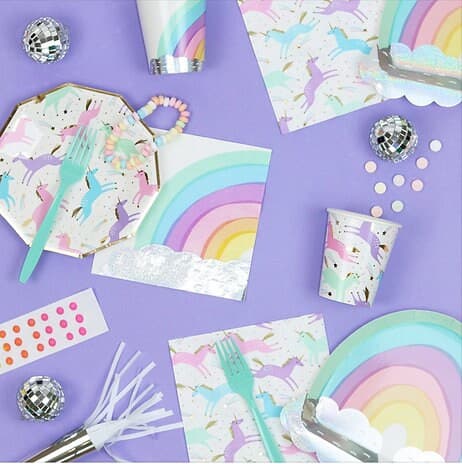 Over The Rainbow Party Paper Plates 8 Pack - image 5