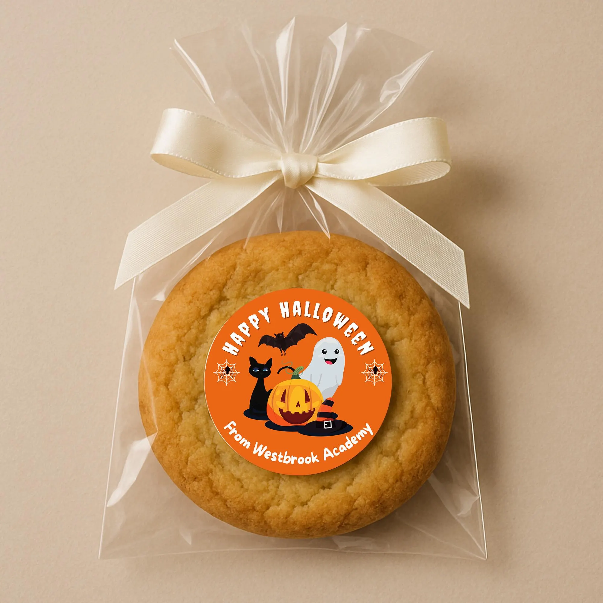 Personalised Halloween Party Stickers, Halloween Treat Bag Stickers, Sweet Cone Labels, Party Favours, Trick or Treat - Halloween Family - image 4