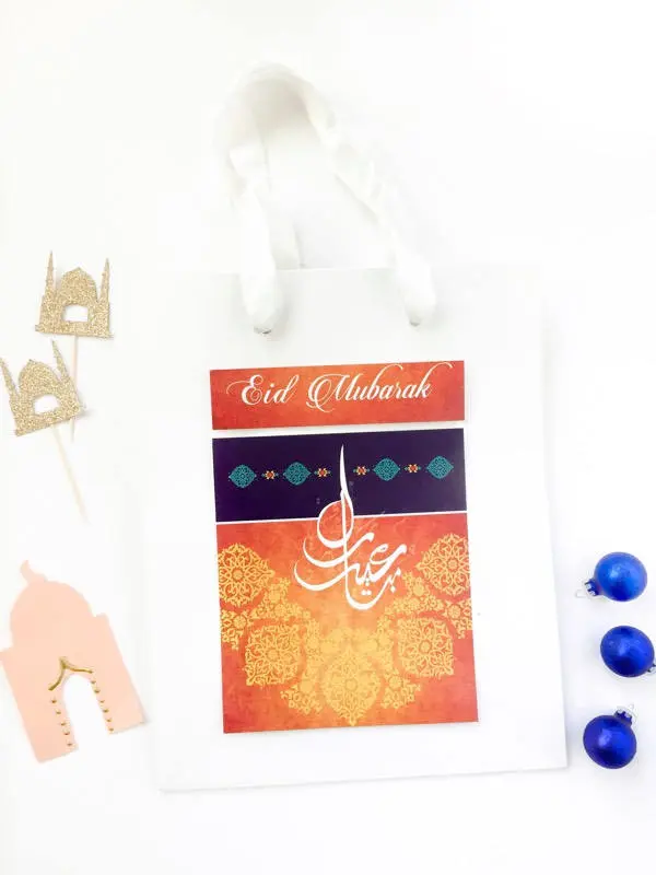Eid Treat bags | Eid Gift Bags | Eid Goody bags | Eid Mubarak Favor bag | Eid decoration | Eid gift bag - image 2