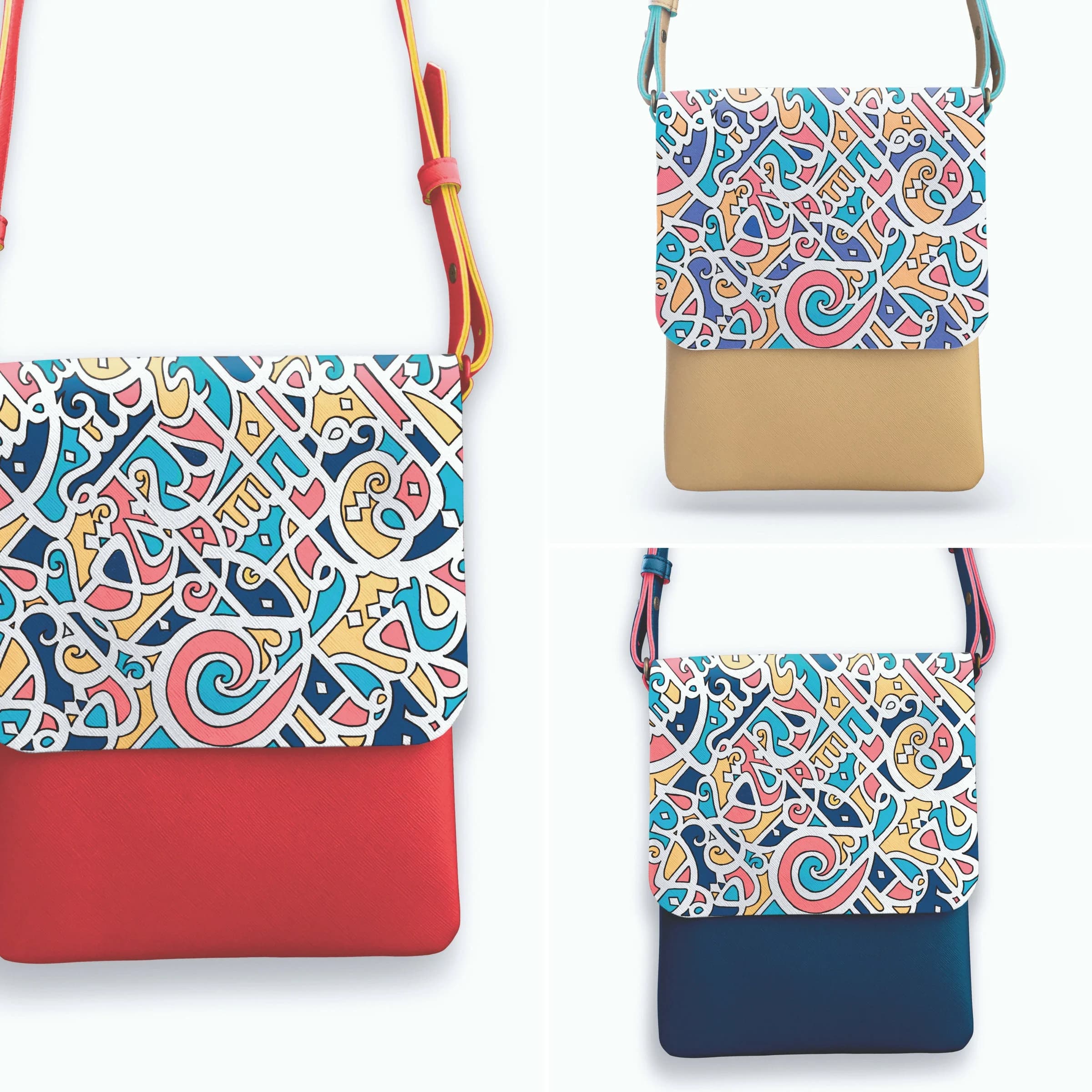 Calligraffiti Cross Body Bag - image 2