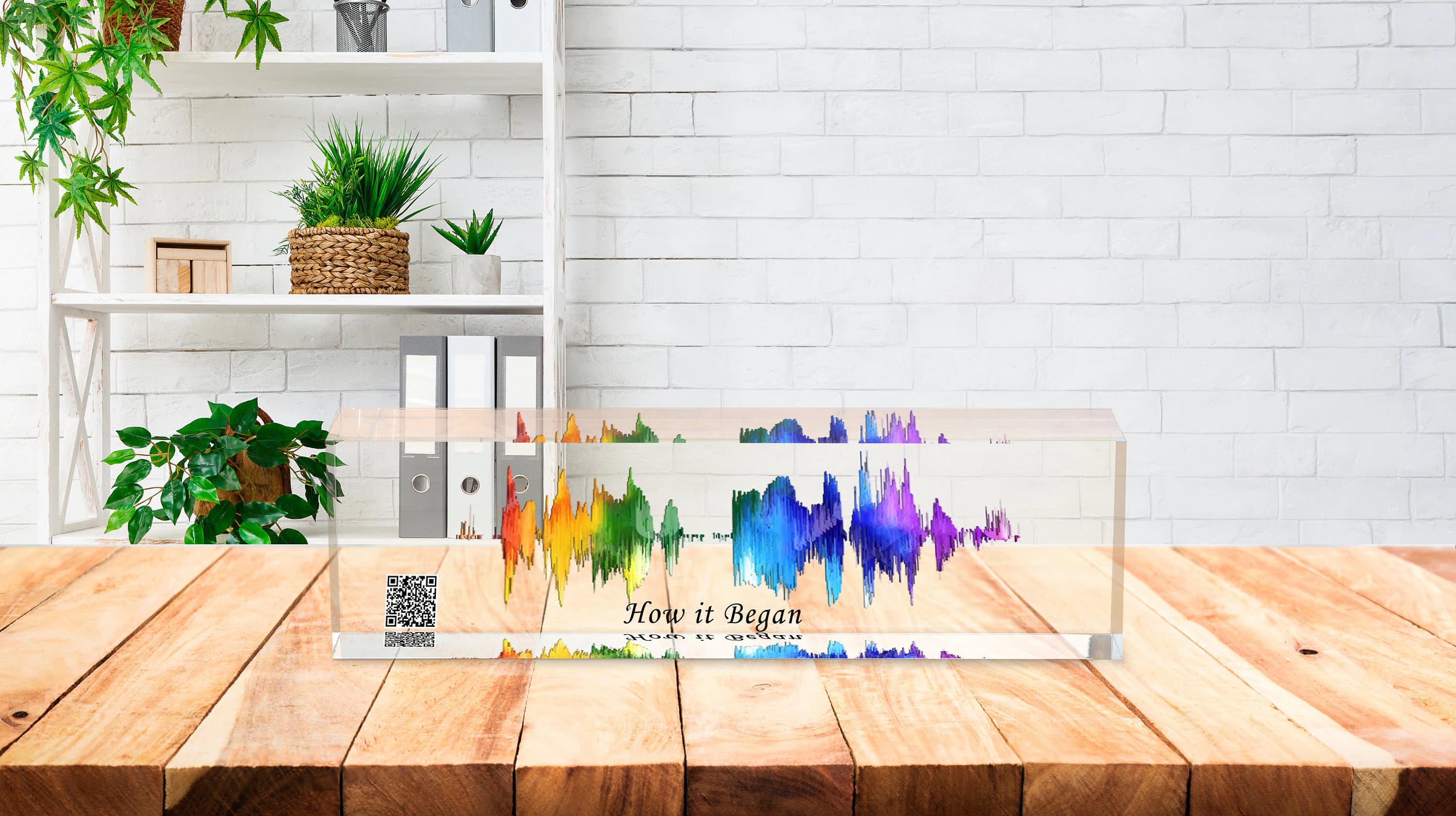 Custom Soundwave Art Print, Personalized Acrylic Block Gift - image 4