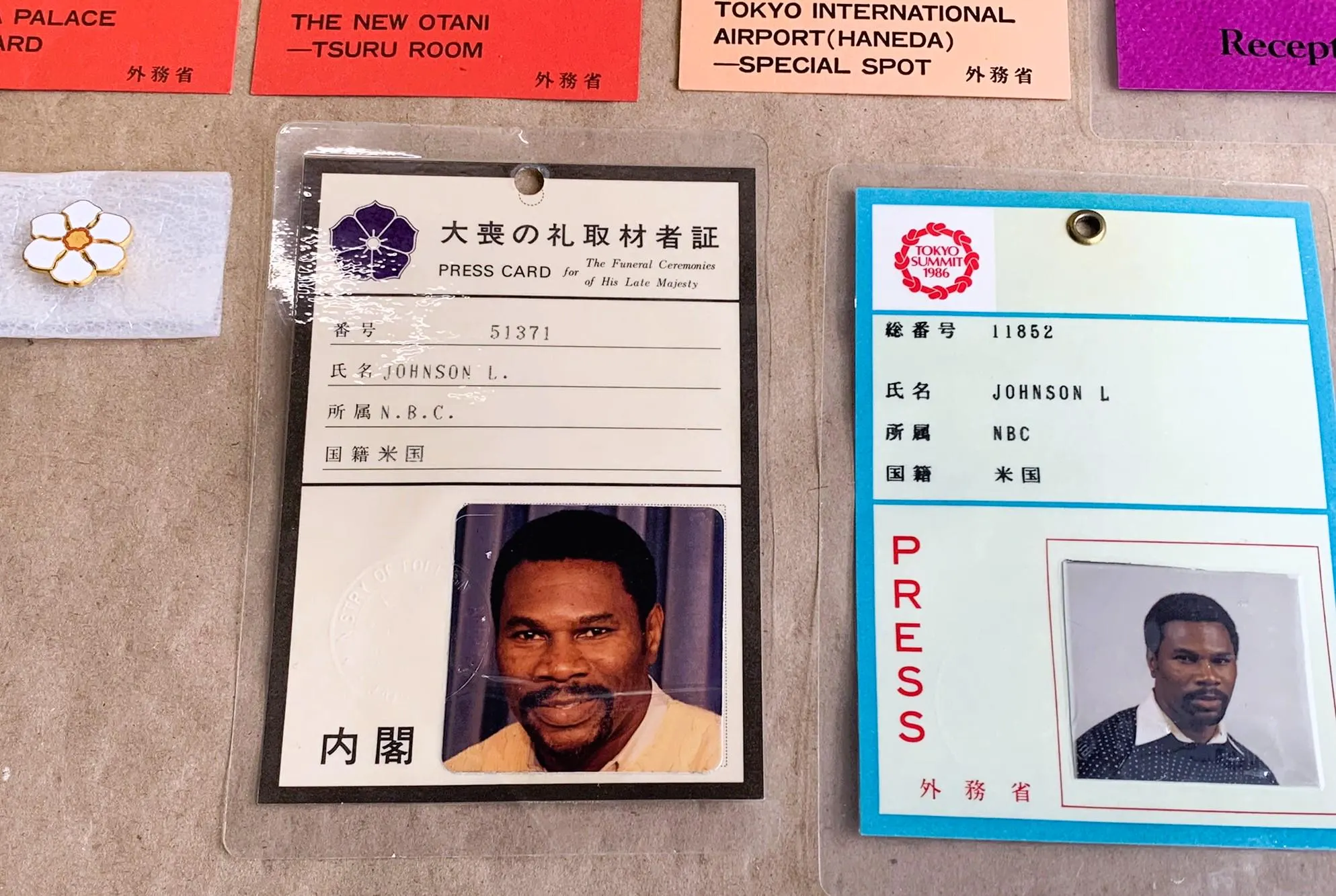 Ronald Reagan's 1986 Trip to G-7 Economic Summit in Tokyo, Japan 10 piece Memorabilia Package - image 5