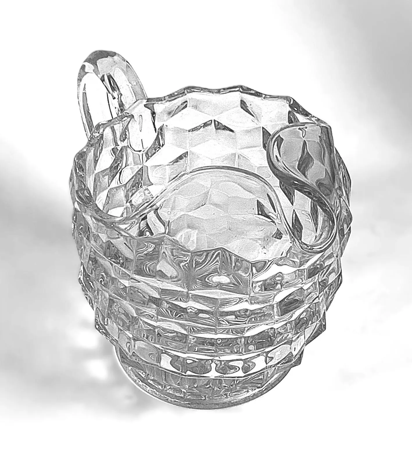 Vintage Fostoria American Clear 2056 3 Pint Ice Jug/Pitcher c. 1950's - image 3