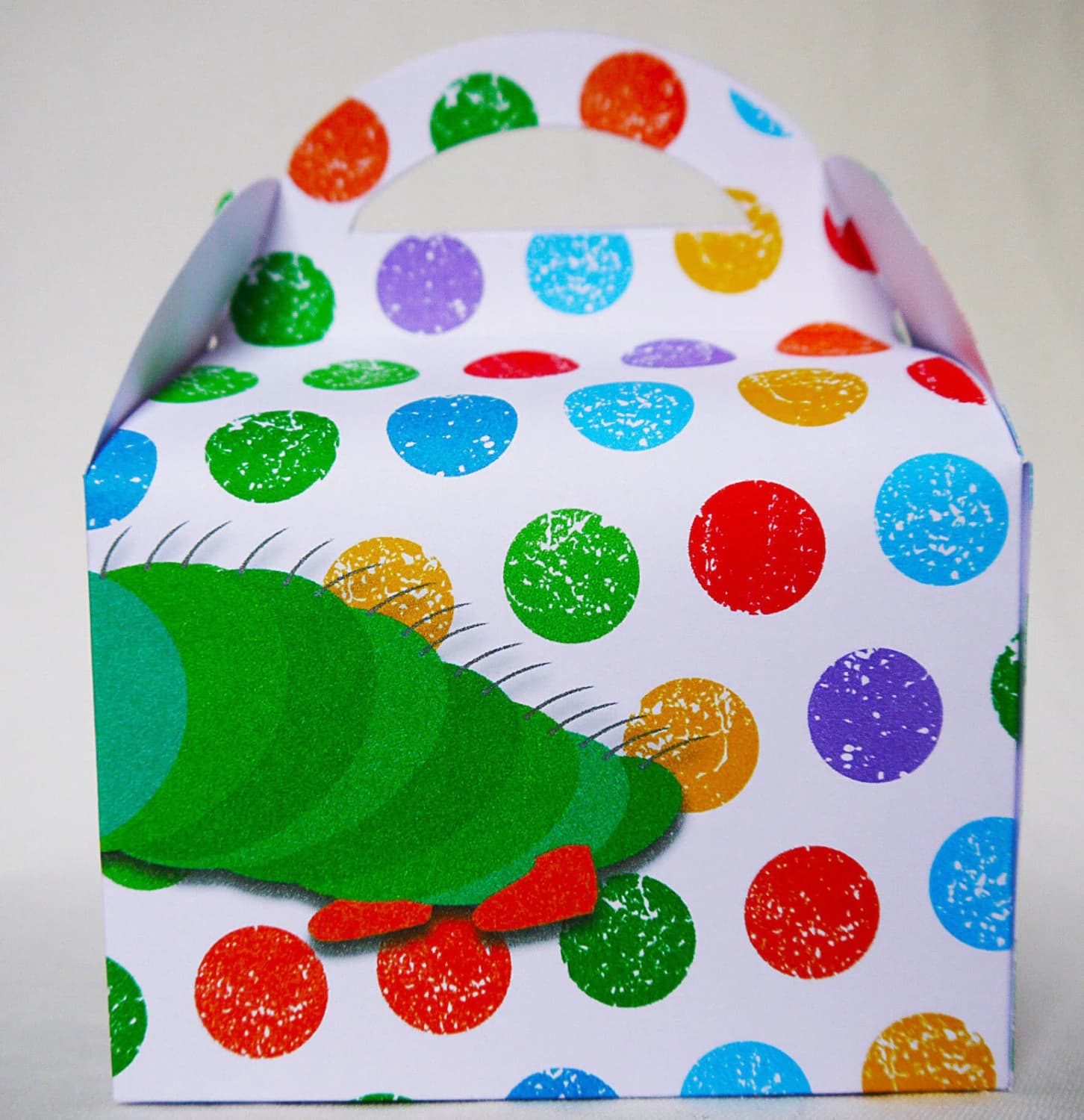 Hungry Caterpillar Personalised Children’s Party Boxes Gift Bag Favour - image 3