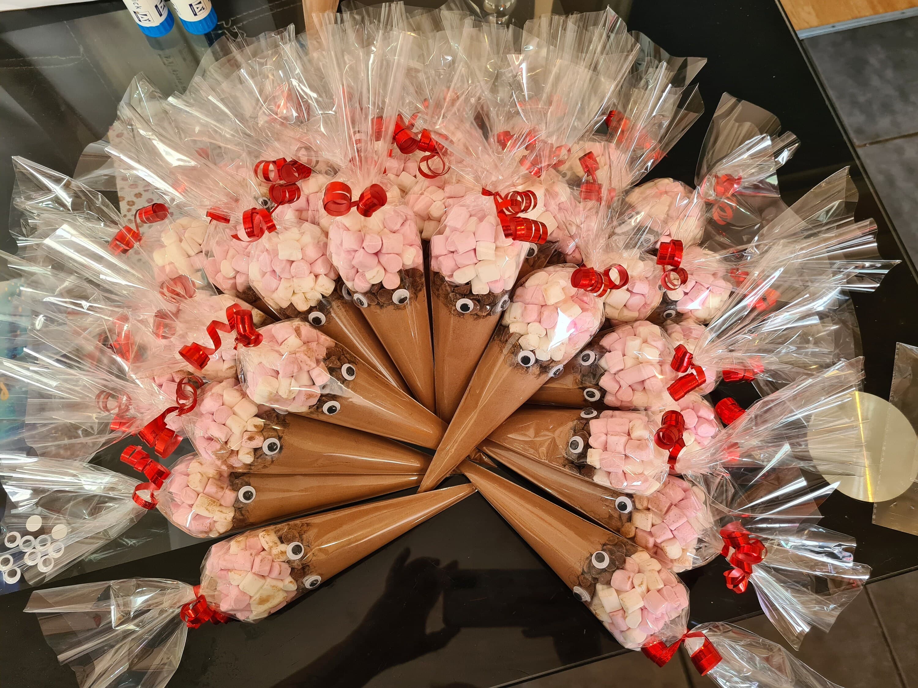 Hot Chocolate or Milkshake Cone with Christmas Sticker - image 4