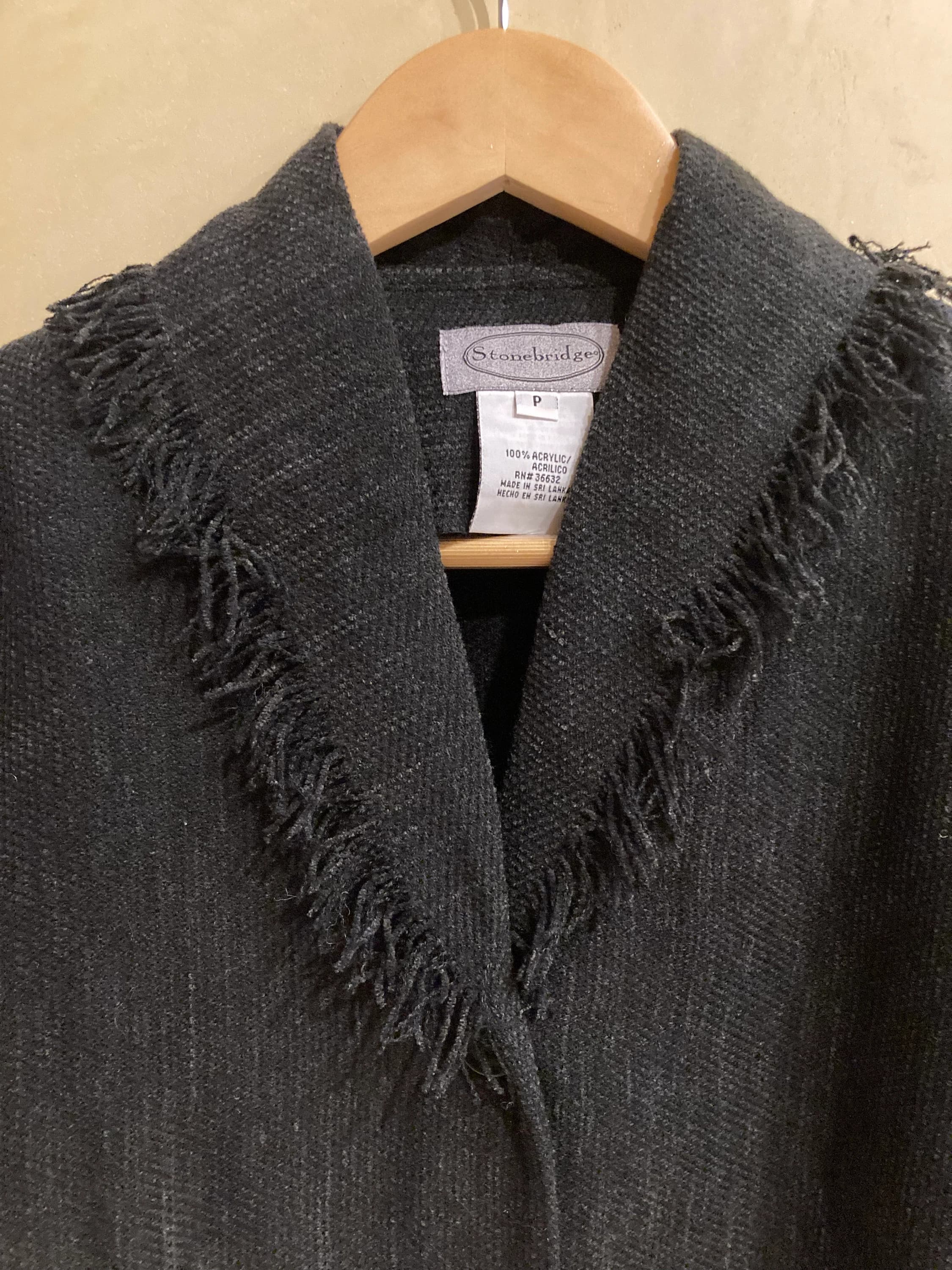 1990s Cropped Fringe Jacket - image 3
