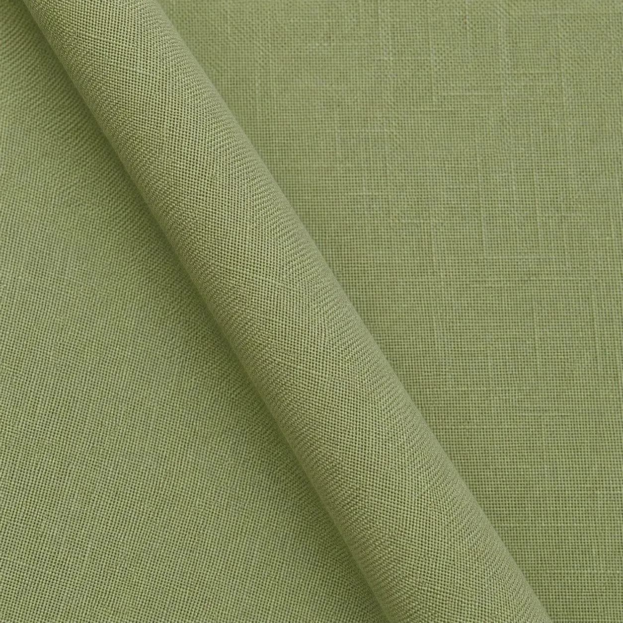 Pistachio Green Linen Abaya Dress Flare Sleeves – Dubai Bell Sleeve Abayas – Handmade Kaftan Dresses - image 4