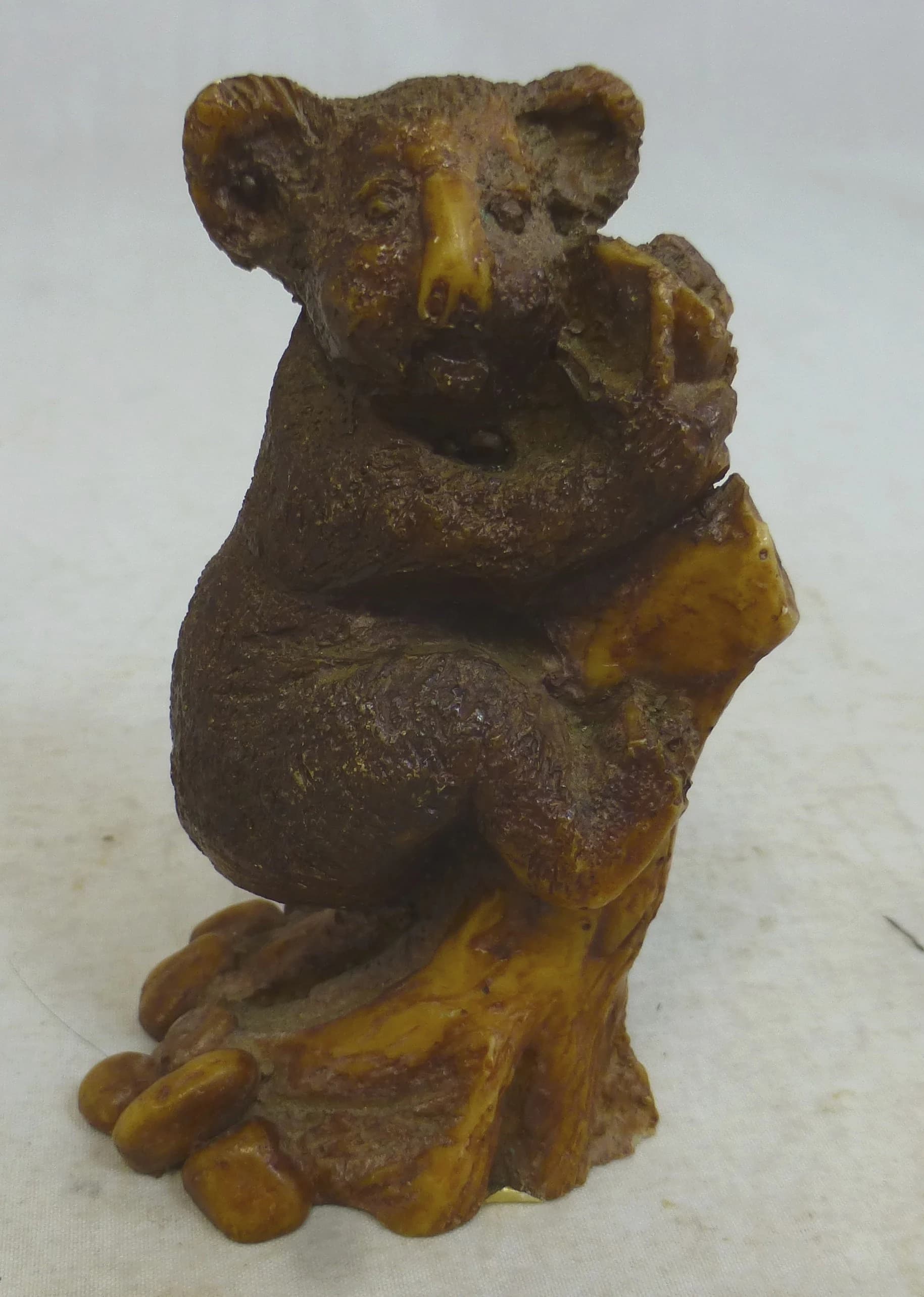 Vintage Rare Del’ Mace Koala Bear Figurine – Collectible Australian Souvenir by Custom Arts Australia 9 cm H - Made in Gold Coast c 1950s - image 3