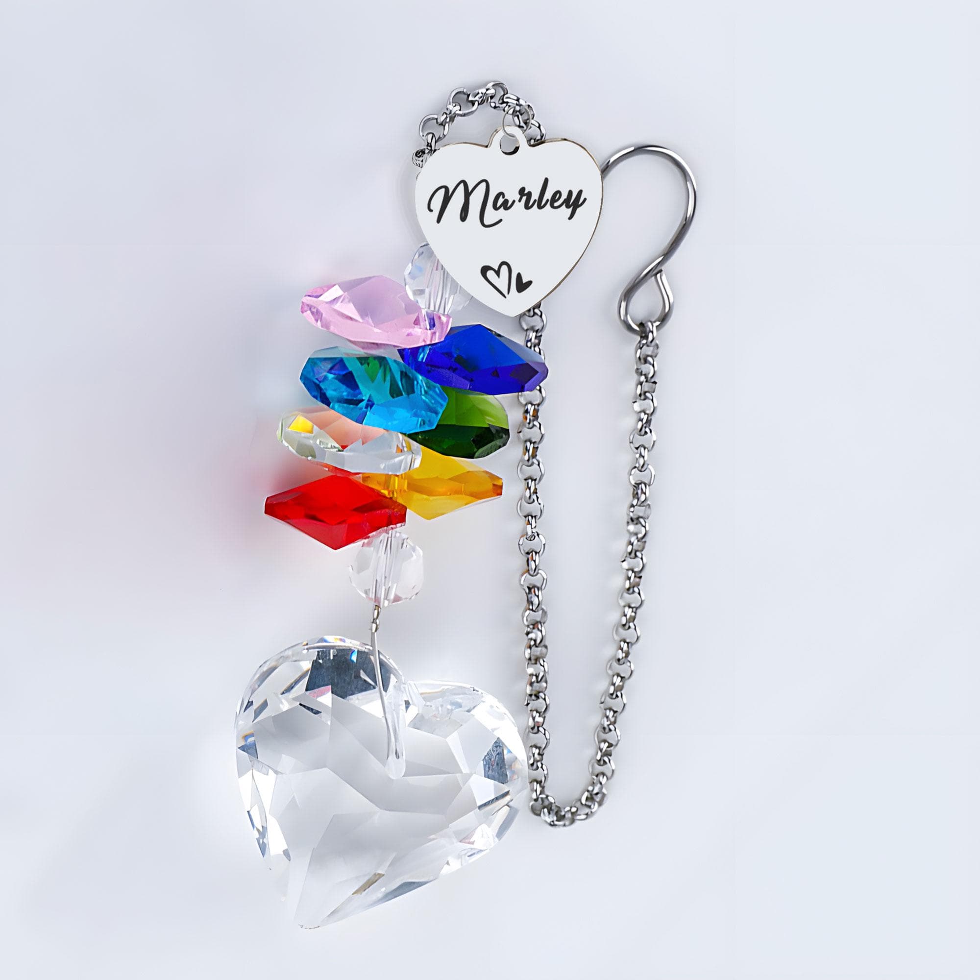 Personalised Rainbow Bridge Pet Loss Gifts, Pet Memorial Suncatcher, Crystal Suncatcher Rainbow Bridge, Sympathy Gift Memorial Gifts - image 3