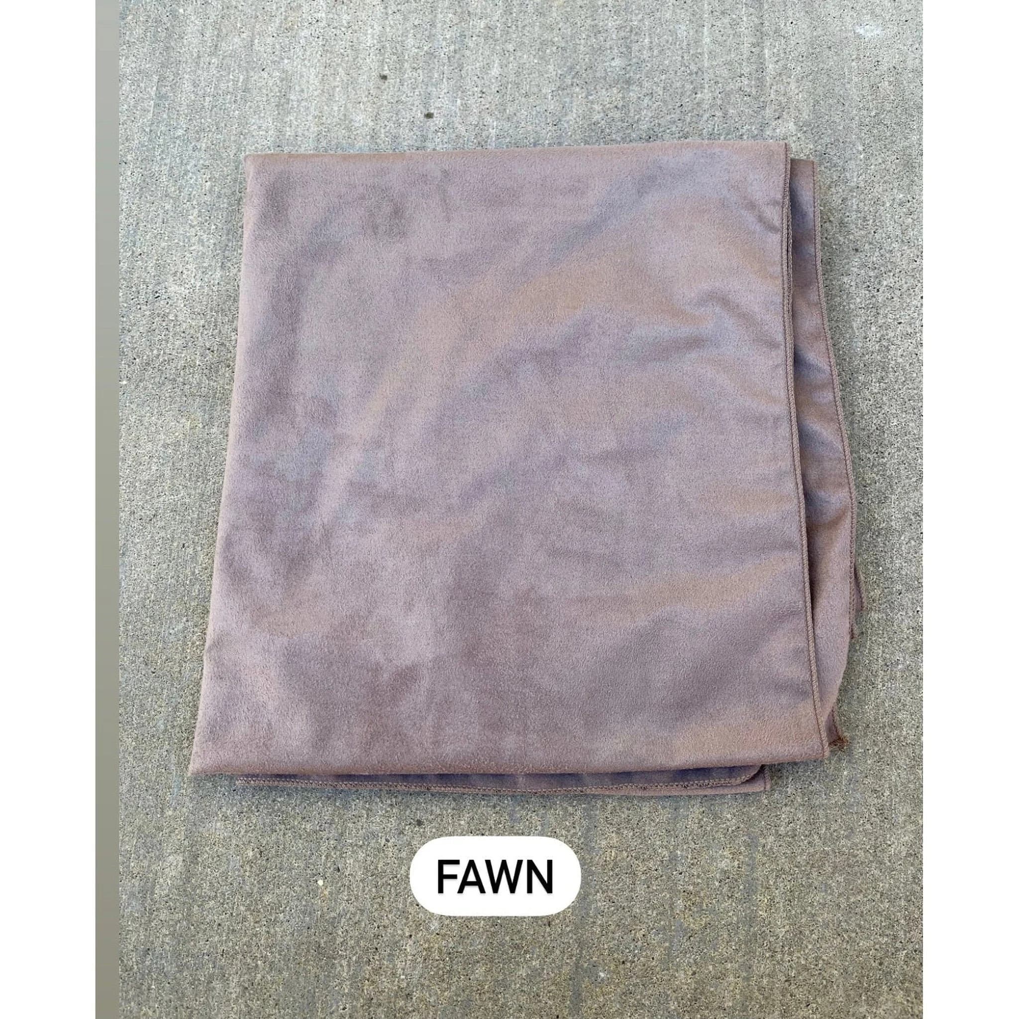 Faux Suede Headscarf, Fawn Tan, Stretchy Headwrap for Chemo, Women's Headwear, Turban Scarf, Tichel Lady, African Hair Wrap, Winter Hat Wrap - image 4
