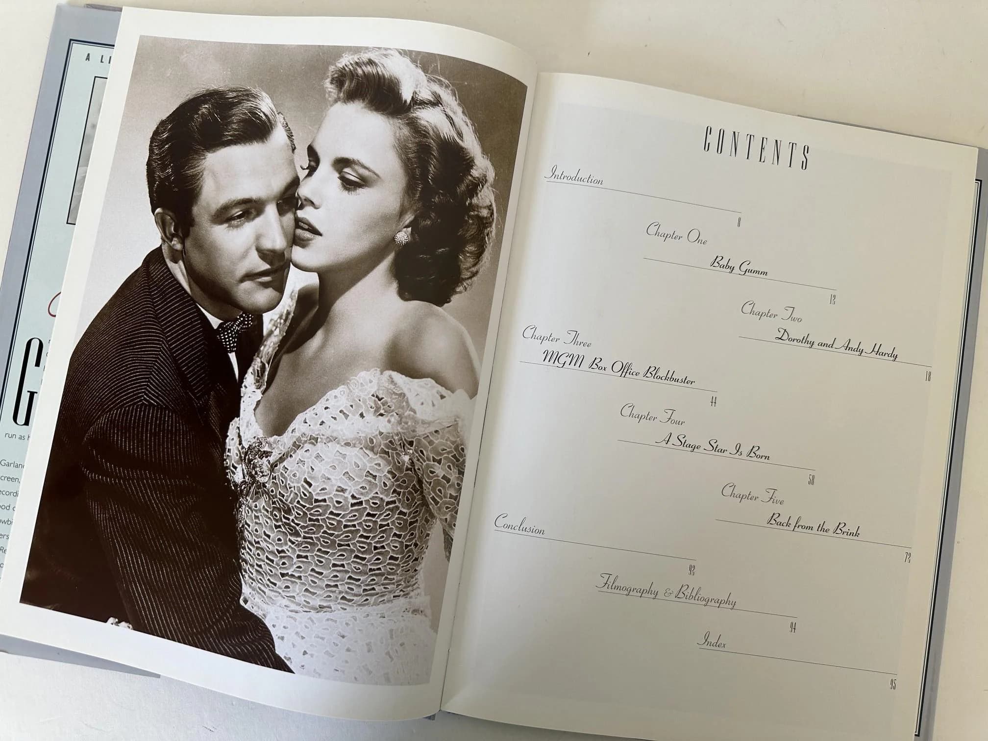 Book, Judy Garland Biography, A Life in Pictures, Vintage Hardcover - image 5