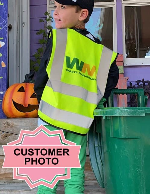 Custom Printed Children's Hi Vis Vest: Personalized Safety Vest - image 3