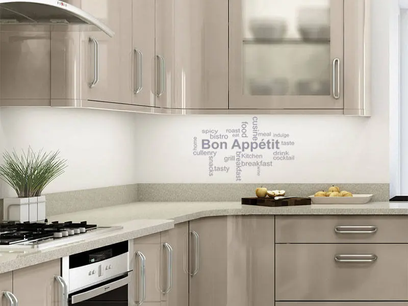 Kitchen Wall Quote "Bon Appétit" Wall Sticker, Decal, Transfer, Tattoo, Vinyl. - image 5
