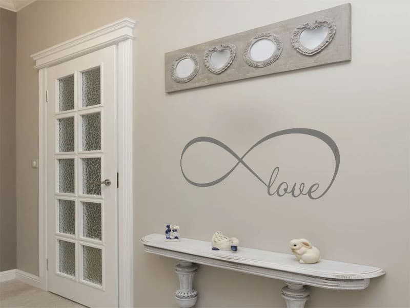 Infinity Circle Wall Art Sticker, Vinyl Decal, Modern Transfer. - image 5