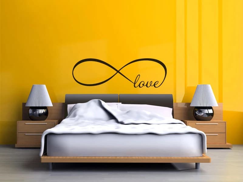 Infinity Circle Wall Art Sticker, Vinyl Decal, Modern Transfer. - image 3