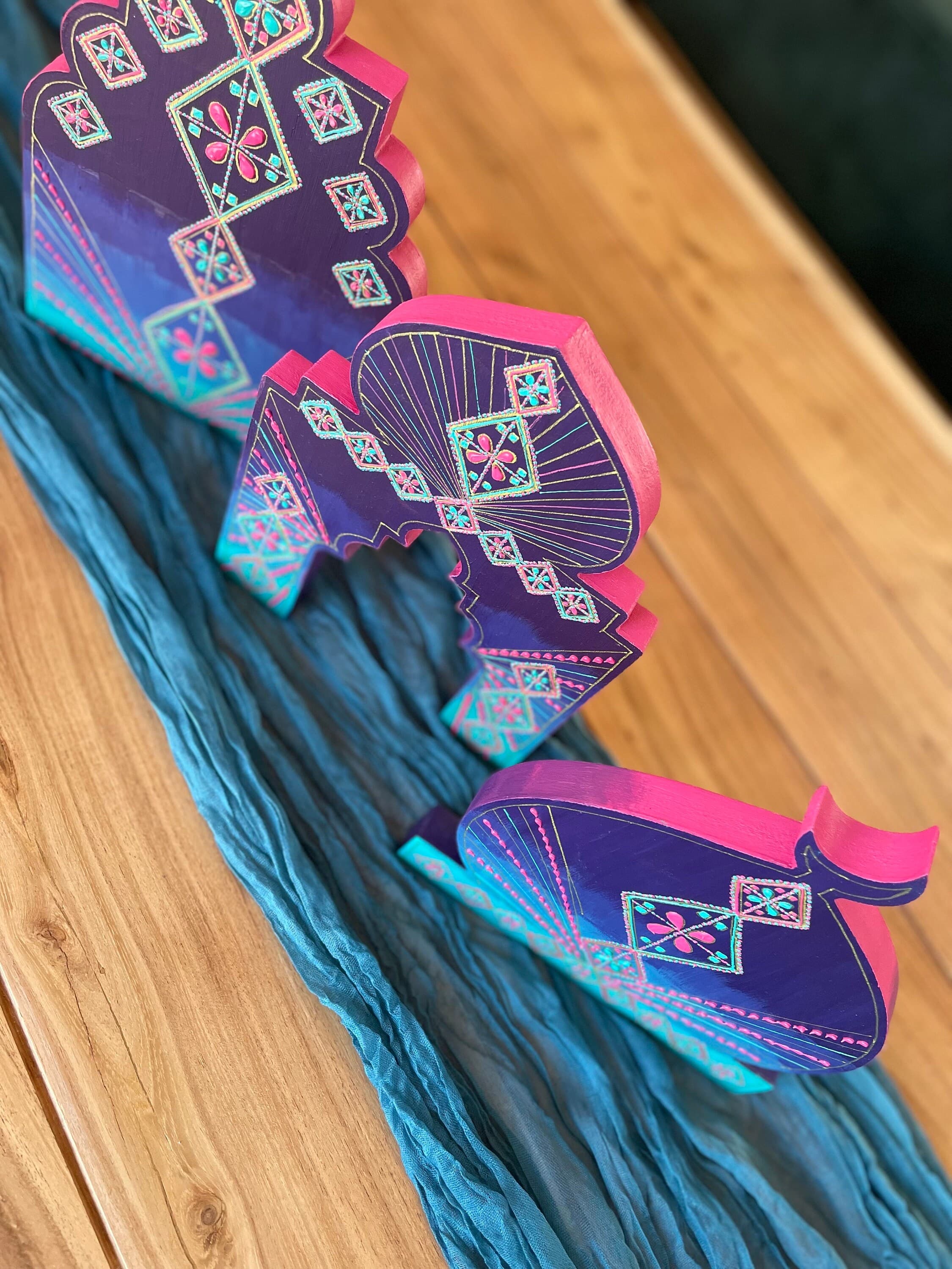 Twilight Imperial Arch, Masjid & Dome Decorations | Eid Decor Purple Teal Pink Gold - image 4