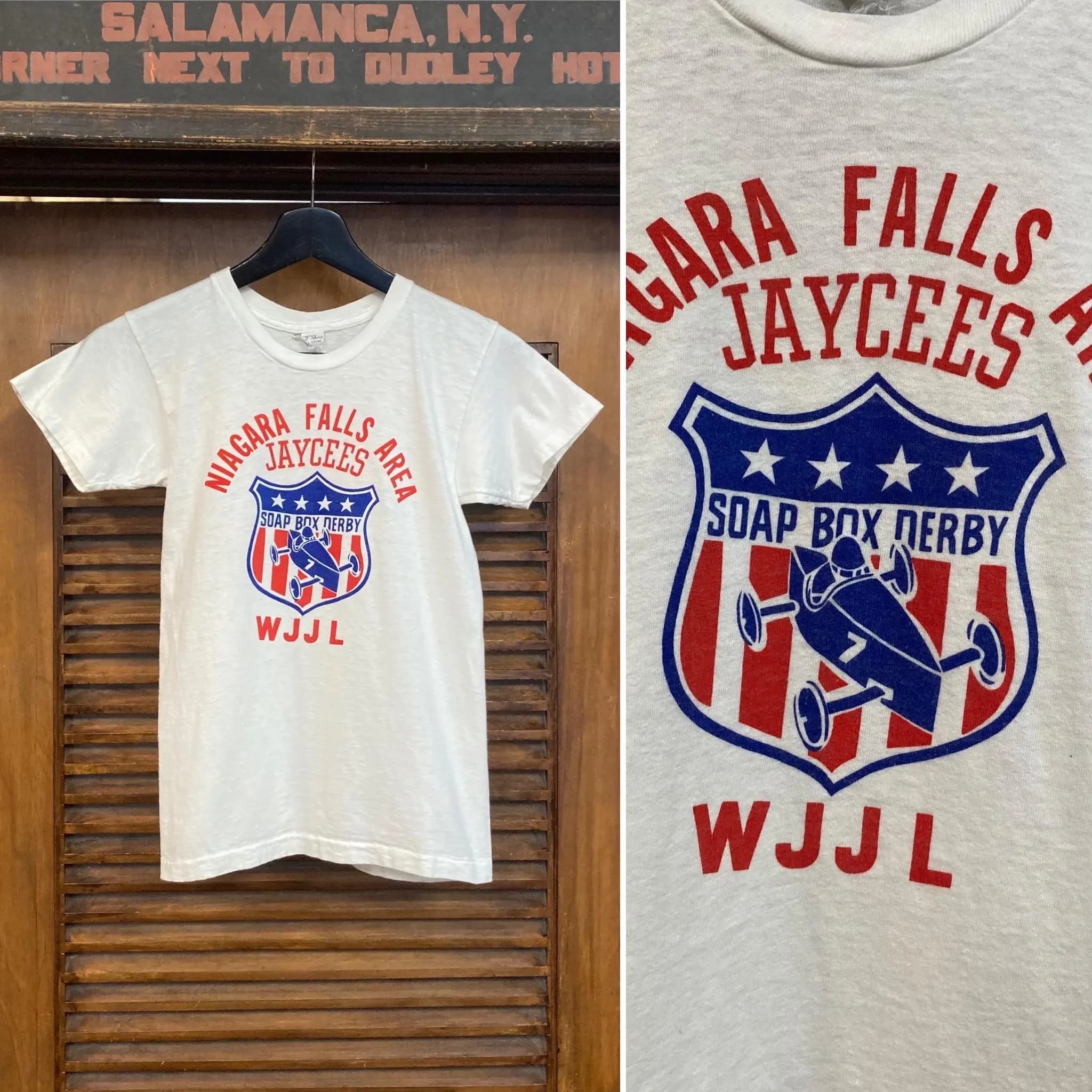 Vintage 1950’s Original Soap Box Derby Cotton T-Shirt, 1950’s Shirt