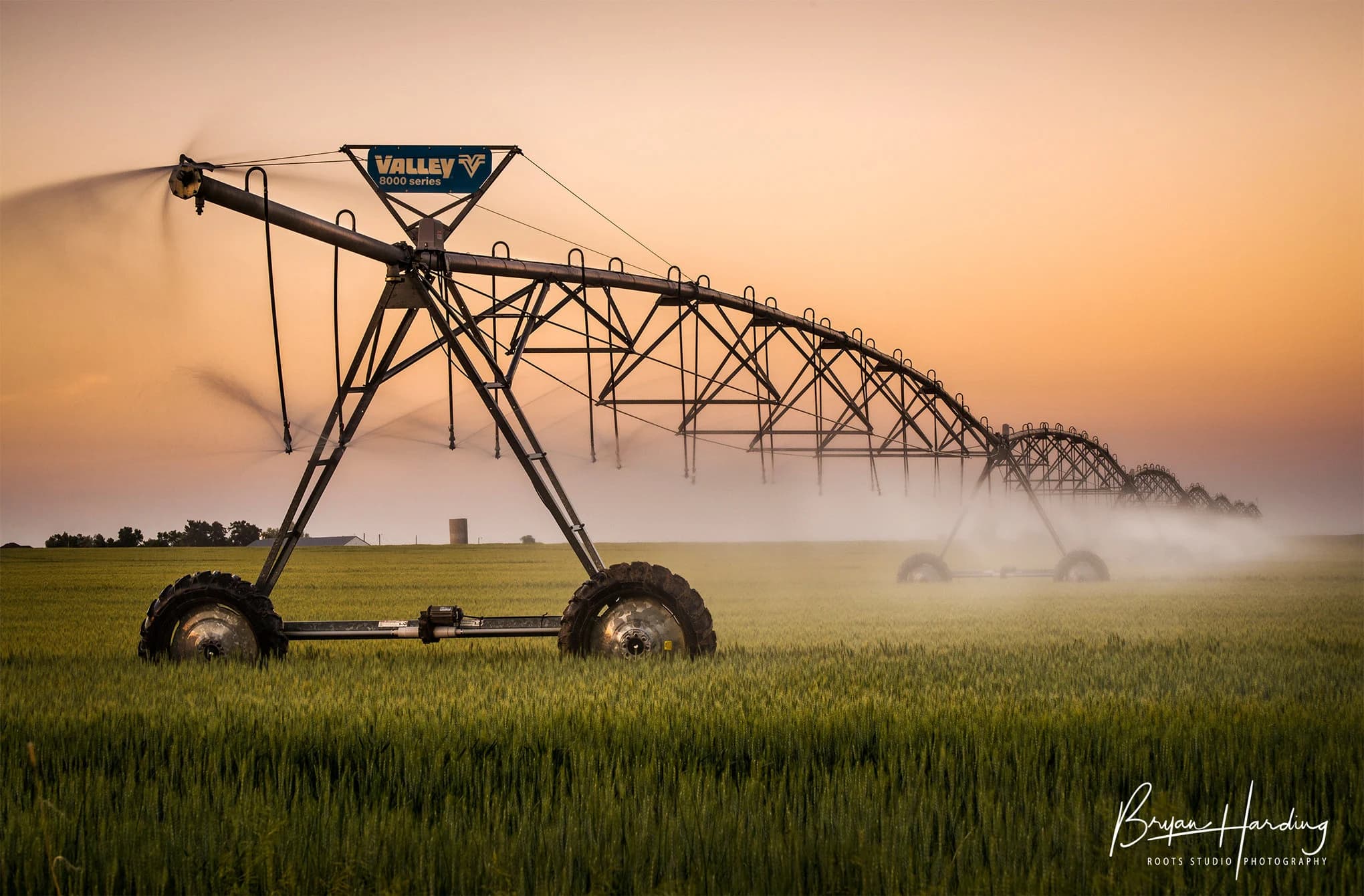 Colorado Ranch Photography, Center Pivot Irrigation, Canvas Wall Art - image 3