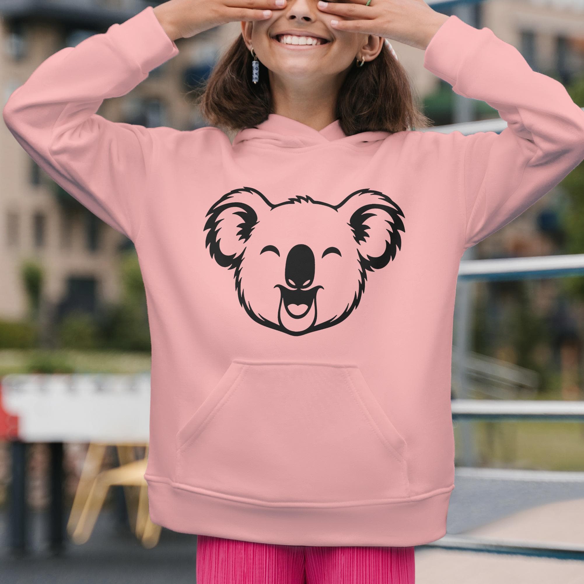 Laughing Koala SVG PNG Files for Cricut, Silhouette - Cutting, Engraving: Funny Animal Clipart - image 4