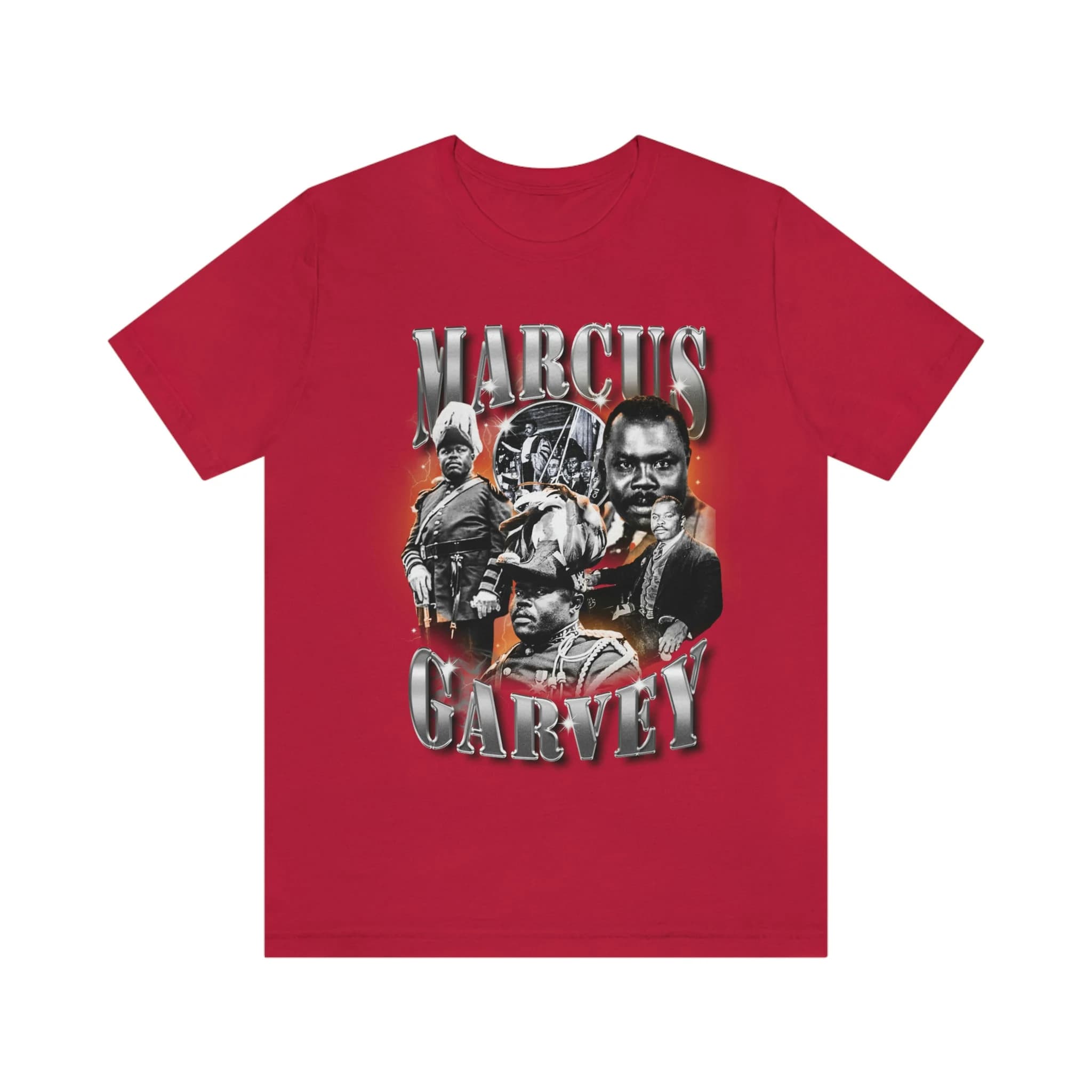Marcus Garvey 90s Style T-Shirt - Black History Month Tee - image 4