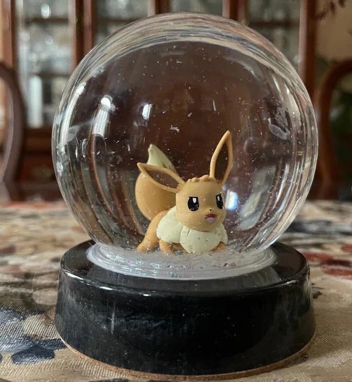 Pokemon Pikachu Jigglypuff Bulbasaur Snow Globe Birthday Children Holiday Gifts Stocking Stuffers Ready to Ship - image 3