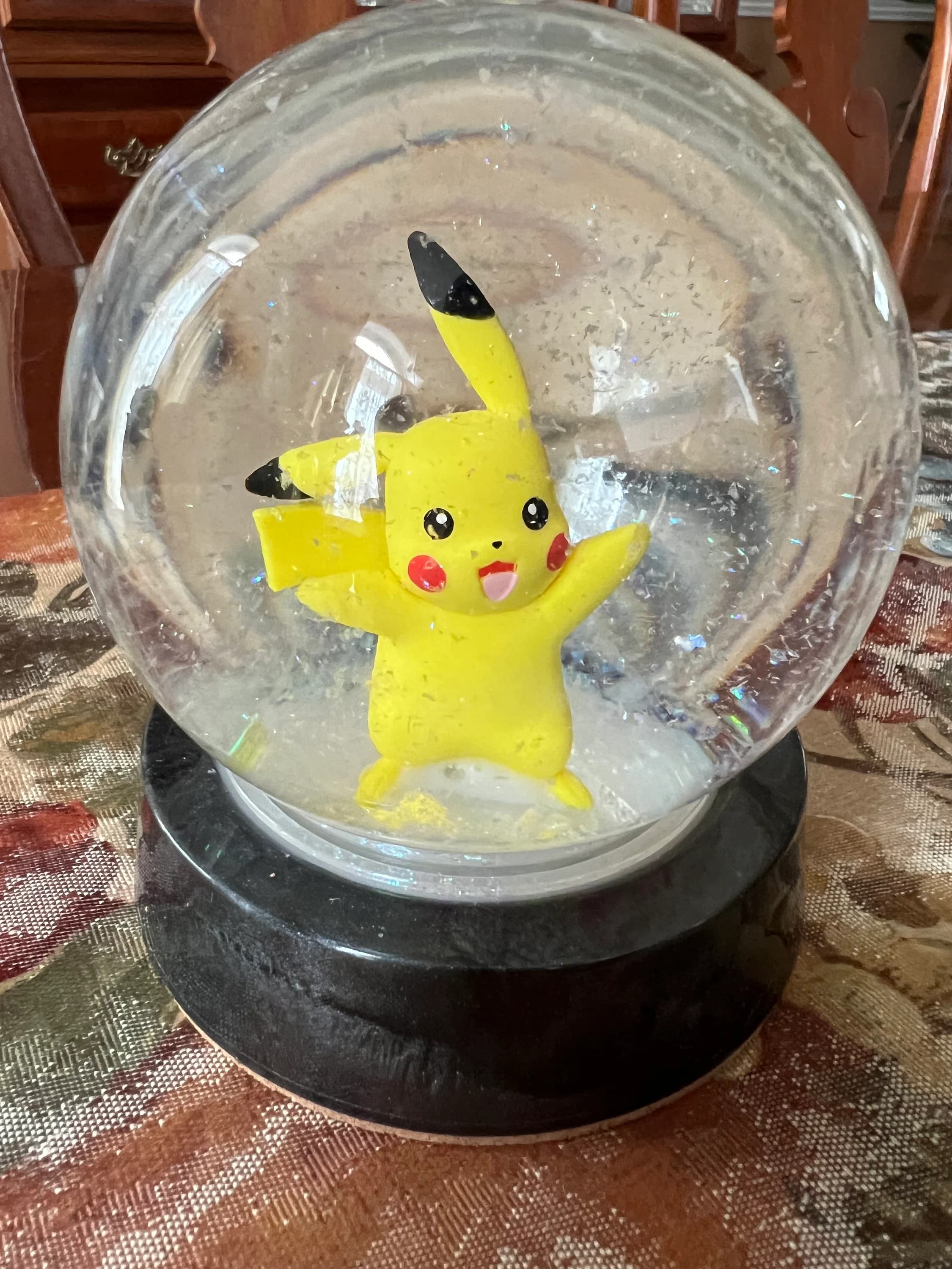 Pokemon Pikachu Jigglypuff Bulbasaur Snow Globe Birthday Children Holiday Gifts Stocking Stuffers Ready to Ship - image 4