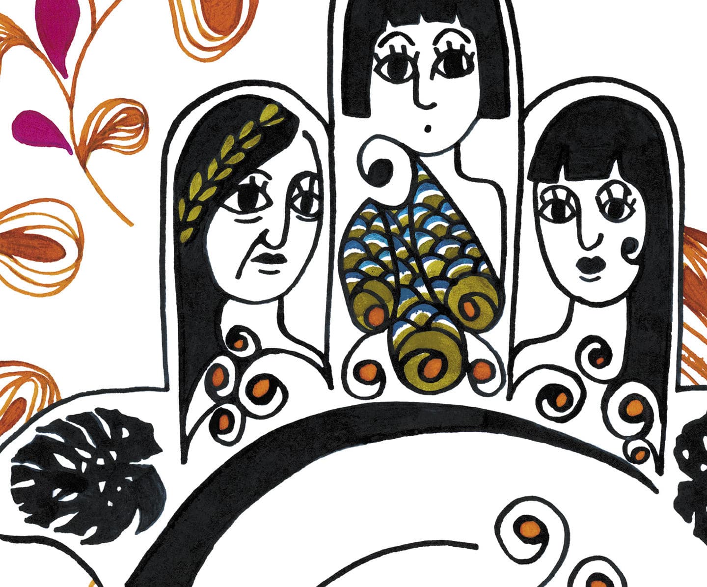 Hand of Fatma, pink, Hamsa, woman, generation, good luck, ink. Art print A4, illustration. 21x30 cm, Fine art museum quality paper 240 gr. - image 5