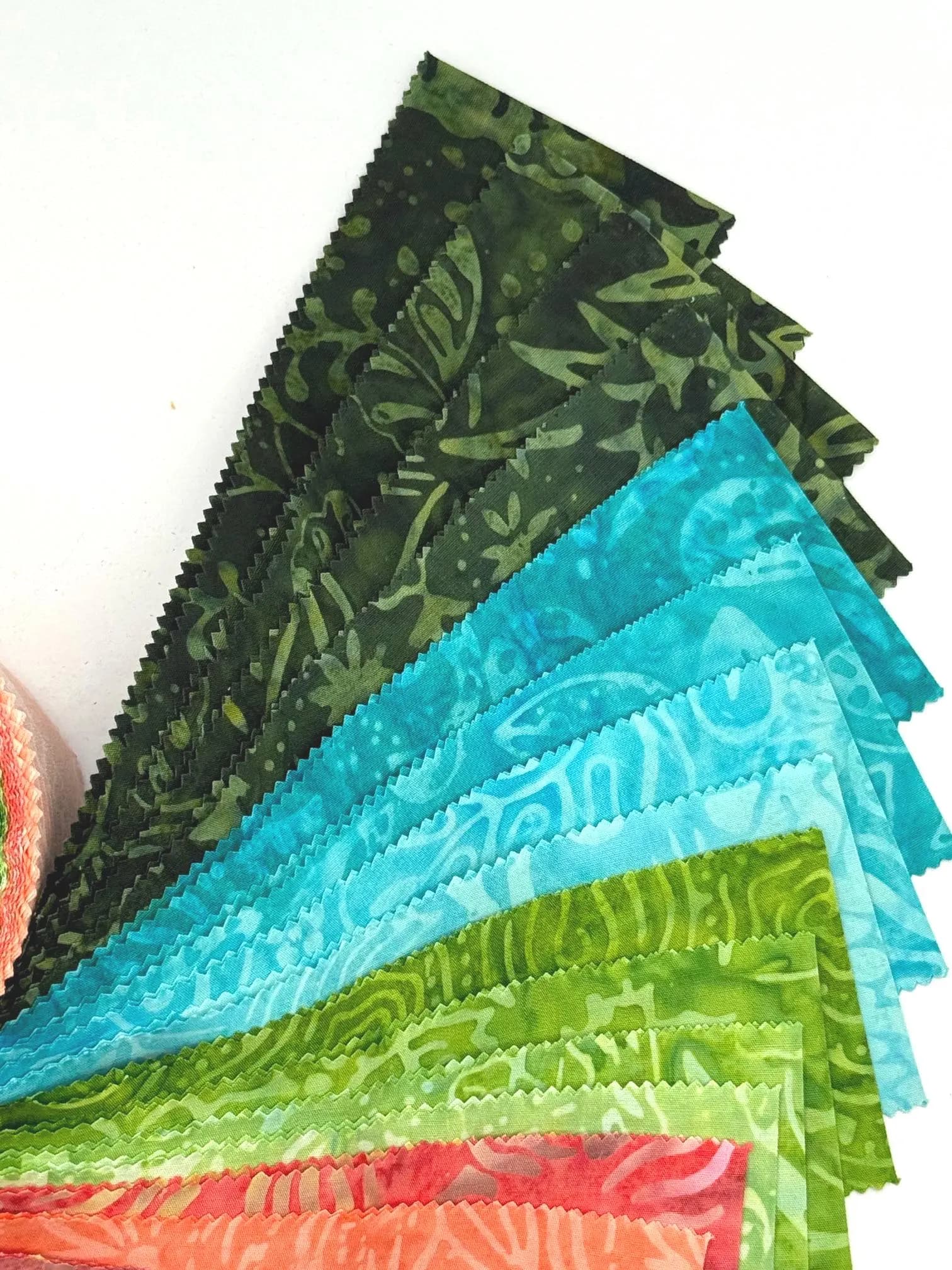 Java Batiks Jungle Cruise Cotton Batik Fabric 2.5 Inch Strip Jelly Roll -JUCR - image 3