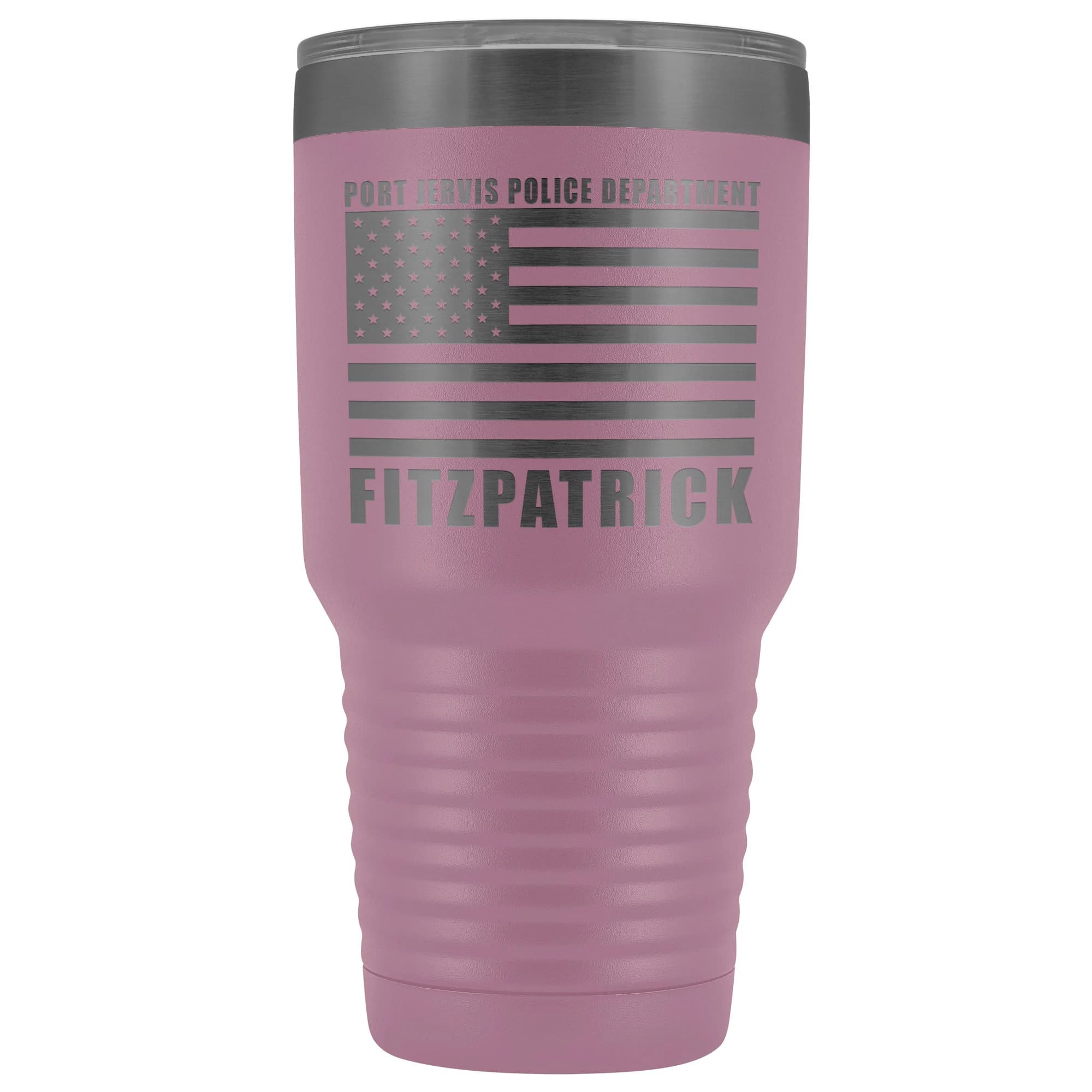 Customizable | Port Jervis | Tumbler Cup | 30 oz | Police Officer Gifts | Thin Blue Line | American Flag - image 5