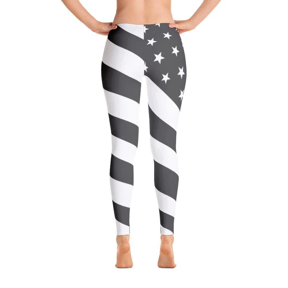 Womens | American Flag | Wrapped | Leggings | USA | Tights | Spandex | Independence Day | Workout | Gym | Yoga - image 2