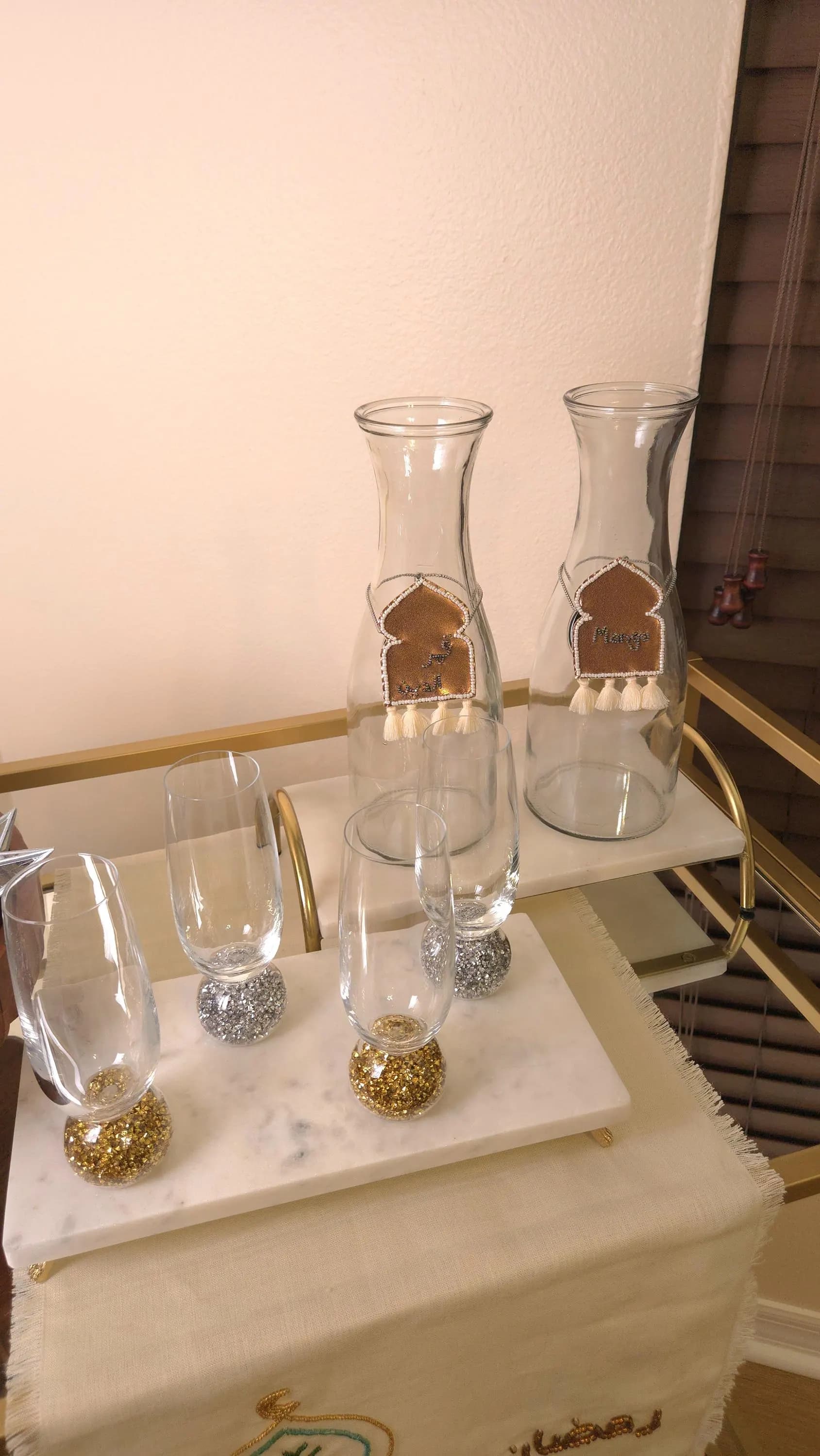 Ramadan juice tags, jug labels for Ramadan gatherings and table setting, Ramadan beverage tag - image 3
