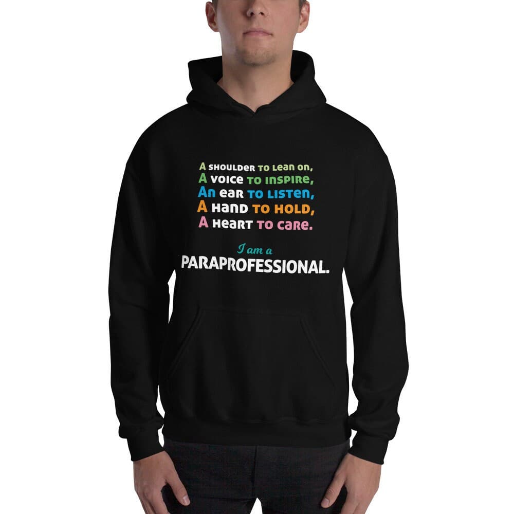 Paraprofessional Hoodie, Paraprofessional Gift, Teacher Aide Sweatshirt, Paraeducator Hoodie, Assistant Hoodie, I'm A Paraprofessional - image 4