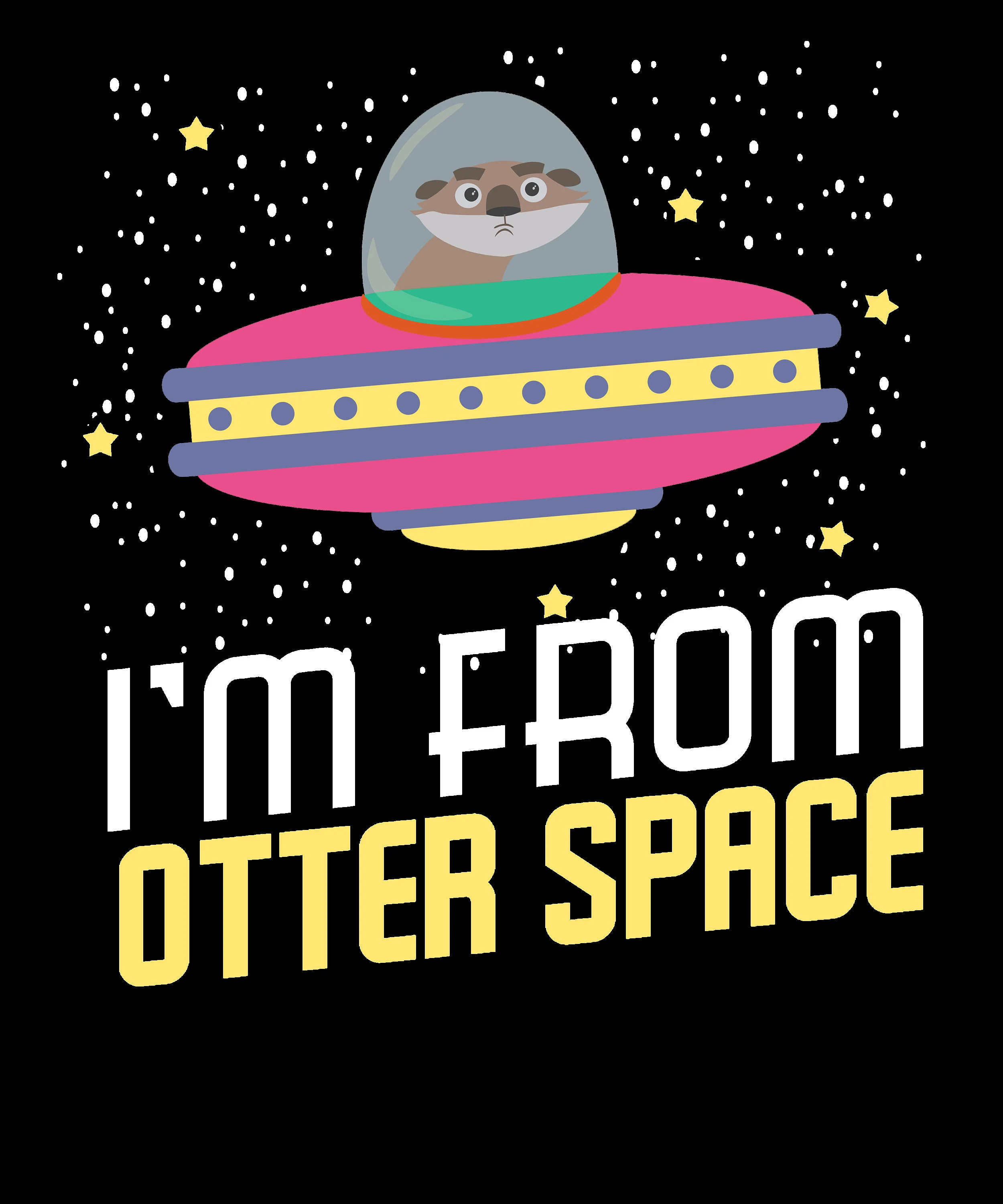 Otter Shirt, Otter Gift, Cute Otter, Funny Space Shirt, Animal Shirt, Otter Lover, Funny Otter Shirt, Otter Tshirt, Otter Space - image 5