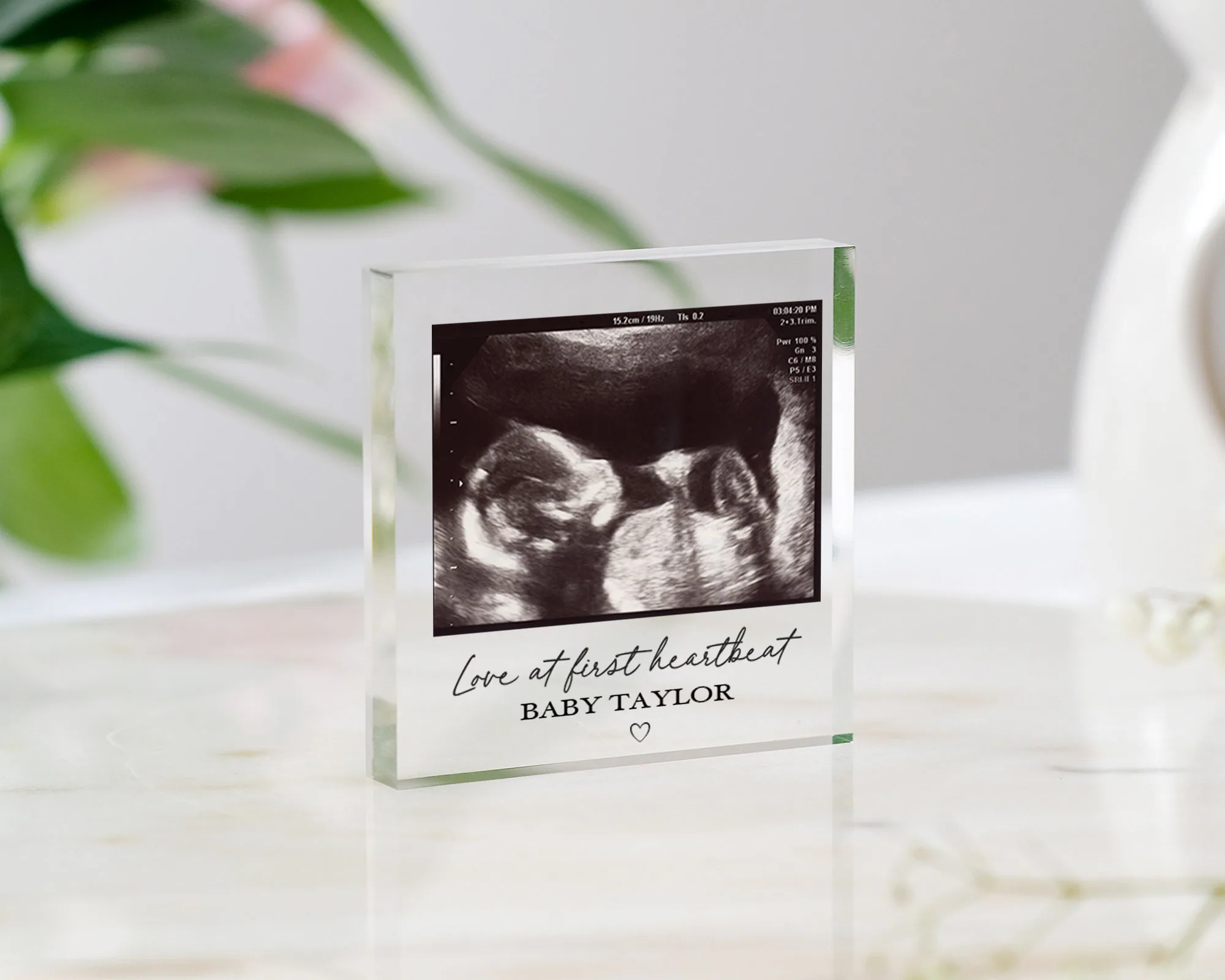 Baby Scan Photo | Baby Scan Frame | Baby Scan Gift | Ultrasound Print | Gift for Grandparents | Gift for Nanny | Baby Scan Gift - image 3