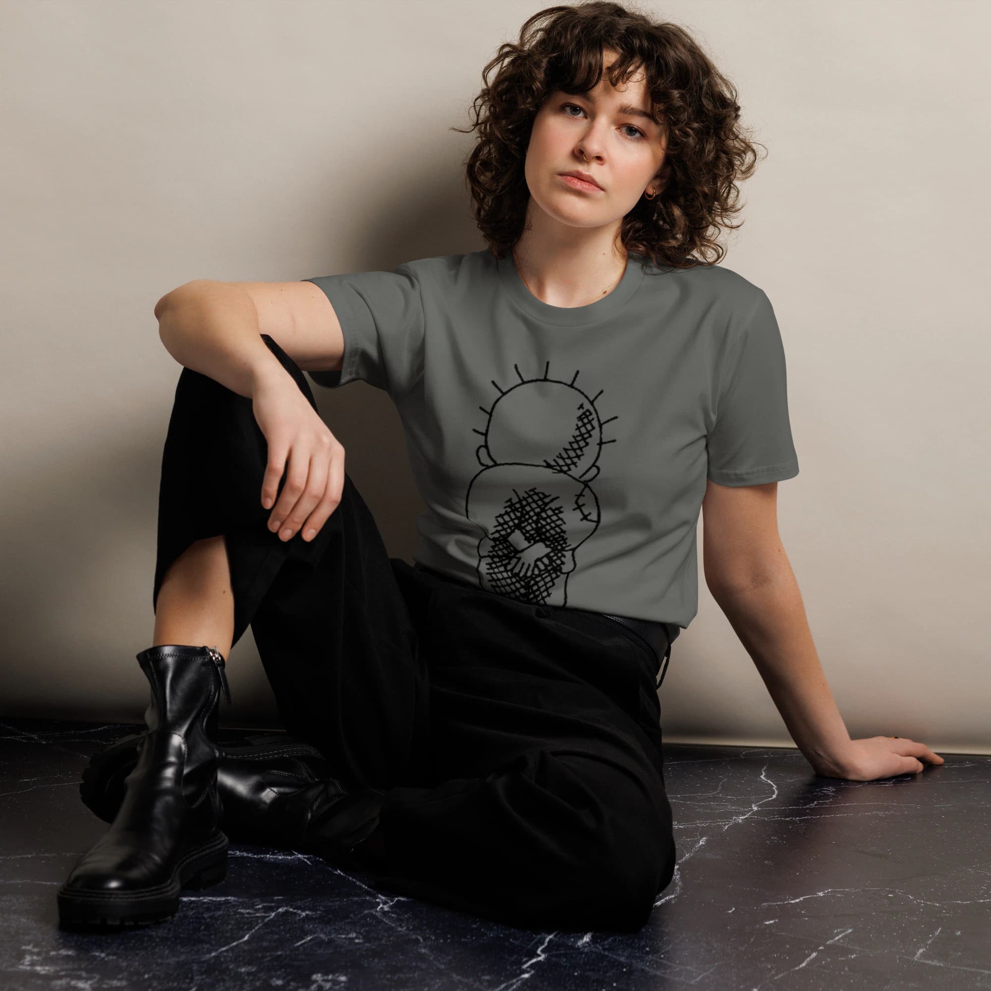 Handala tshirt, Hanzala Unisex premium t-shirt, Hanthala tshirt, Palestine Handala, Palestine crewneck