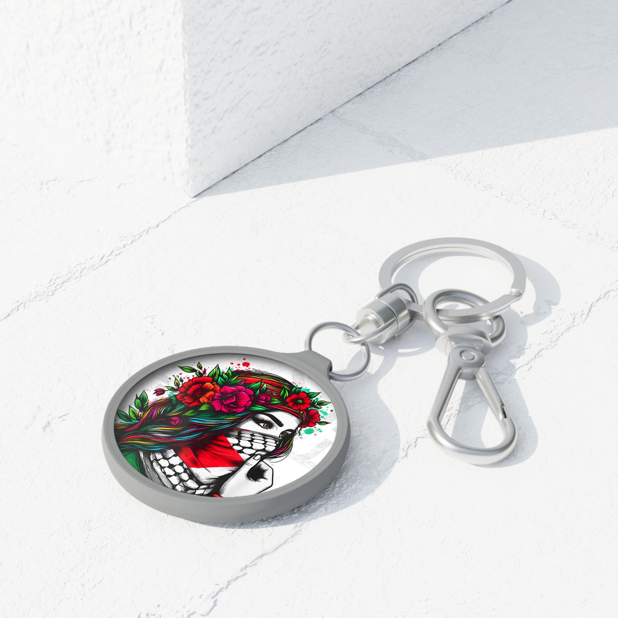 Keyring Tag, Free Palestine Palestinian Gift, Falasteen Keychain Key Holder, Palestine Souvenir, Bag Charm - image 4