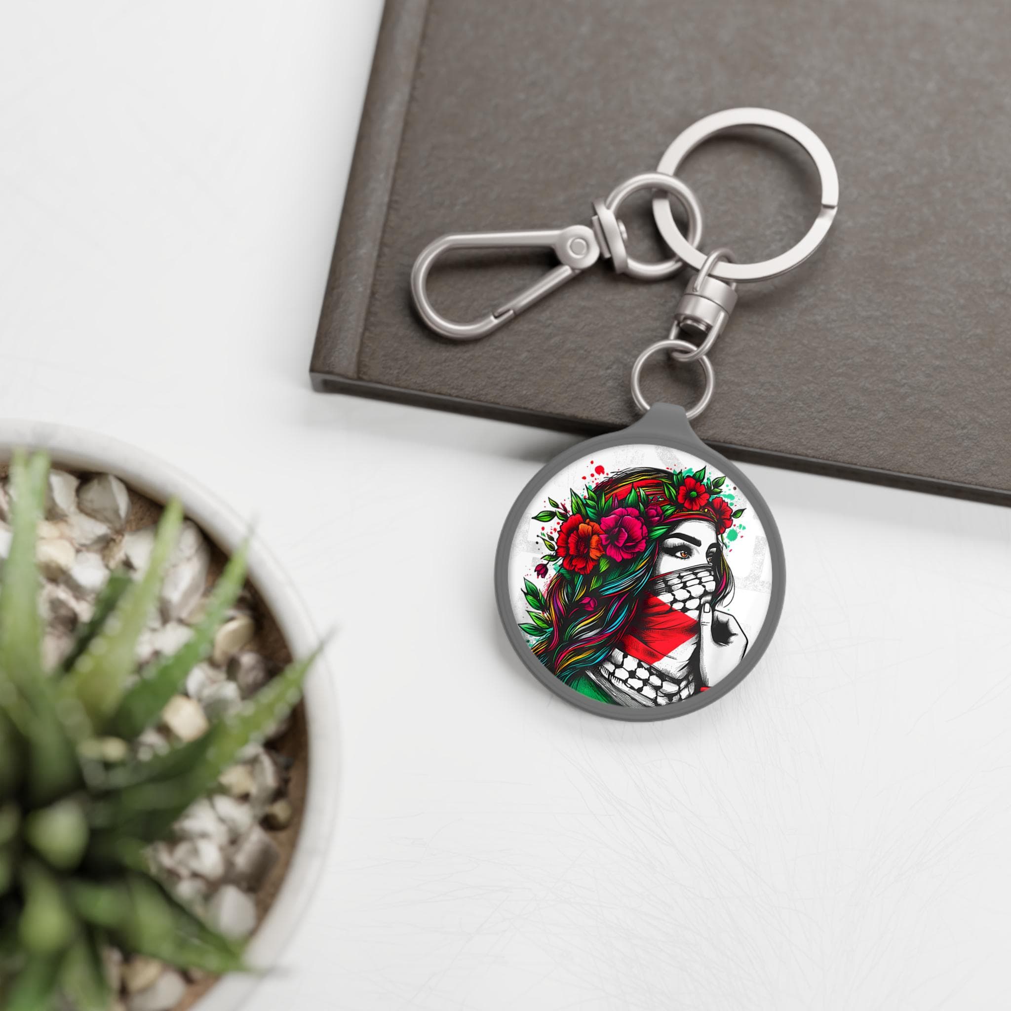Keyring Tag, Free Palestine Palestinian Gift, Falasteen Keychain Key Holder, Palestine Souvenir, Bag Charm - image 5