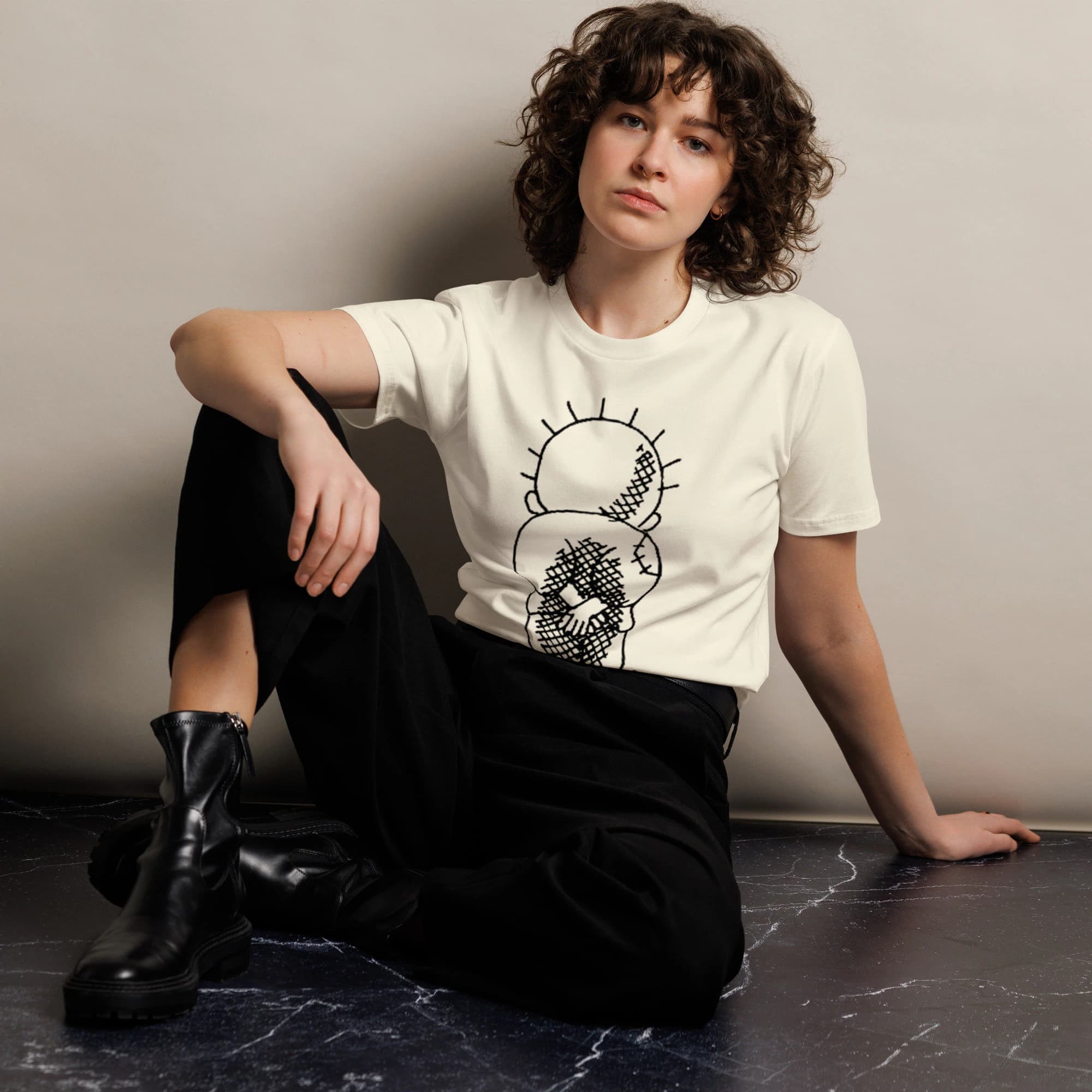 Handala tshirt, Hanzala Unisex premium t-shirt, Hanthala tshirt, Palestine Handala, Palestine crewneck
