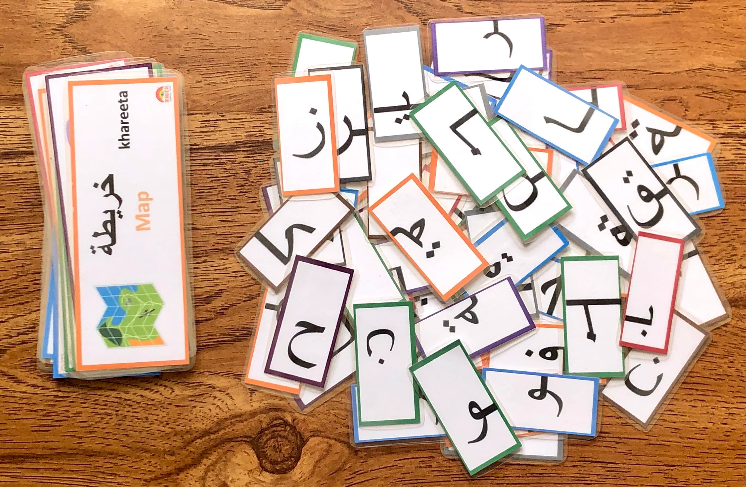 Arabic digital puzzle, Arabic letter & picture, Arabic alphabet, flashcards, Arabic game,matching, Montessori, Arabic flashcards, Eid gift - image 4